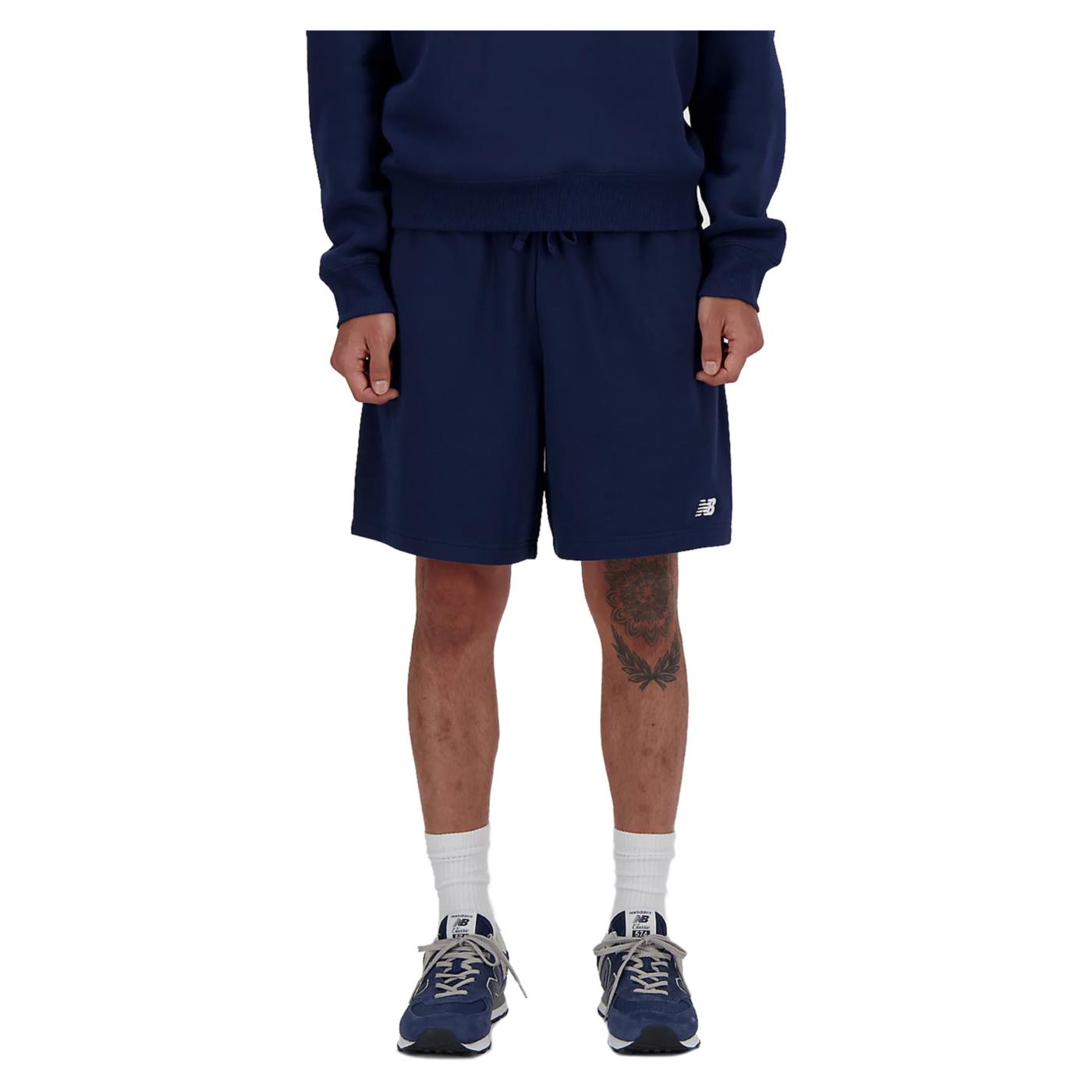 NEW BALANCE SPORT ESSENTIALS SHORT - C1-blu - immagine principale