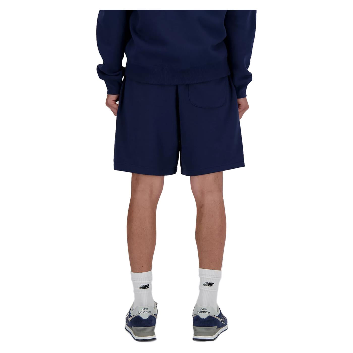 NEW BALANCE SPORT ESSENTIALS SHORT - C1-blu - vista 2