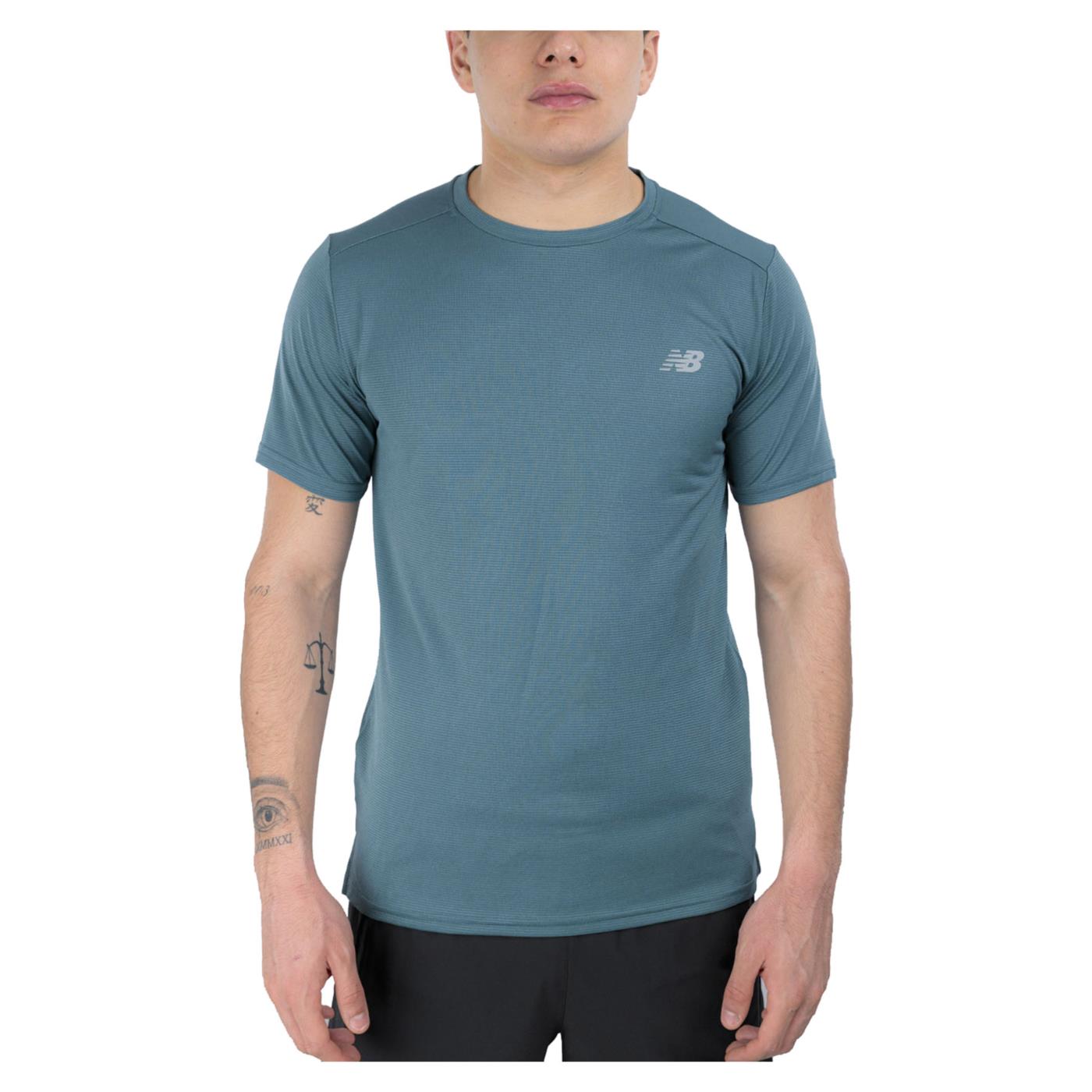 NEW BALANCE SPORT ESSENTIALS T-SHIRT - Turchese - immagine principale