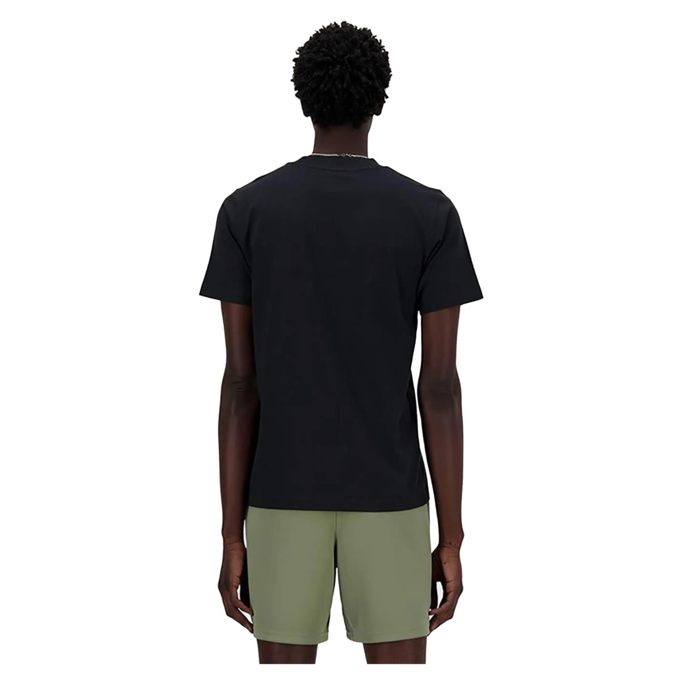 NEW BALANCE SPORT ESSENTIALS LOGO TEE - C1-nero - vista 2