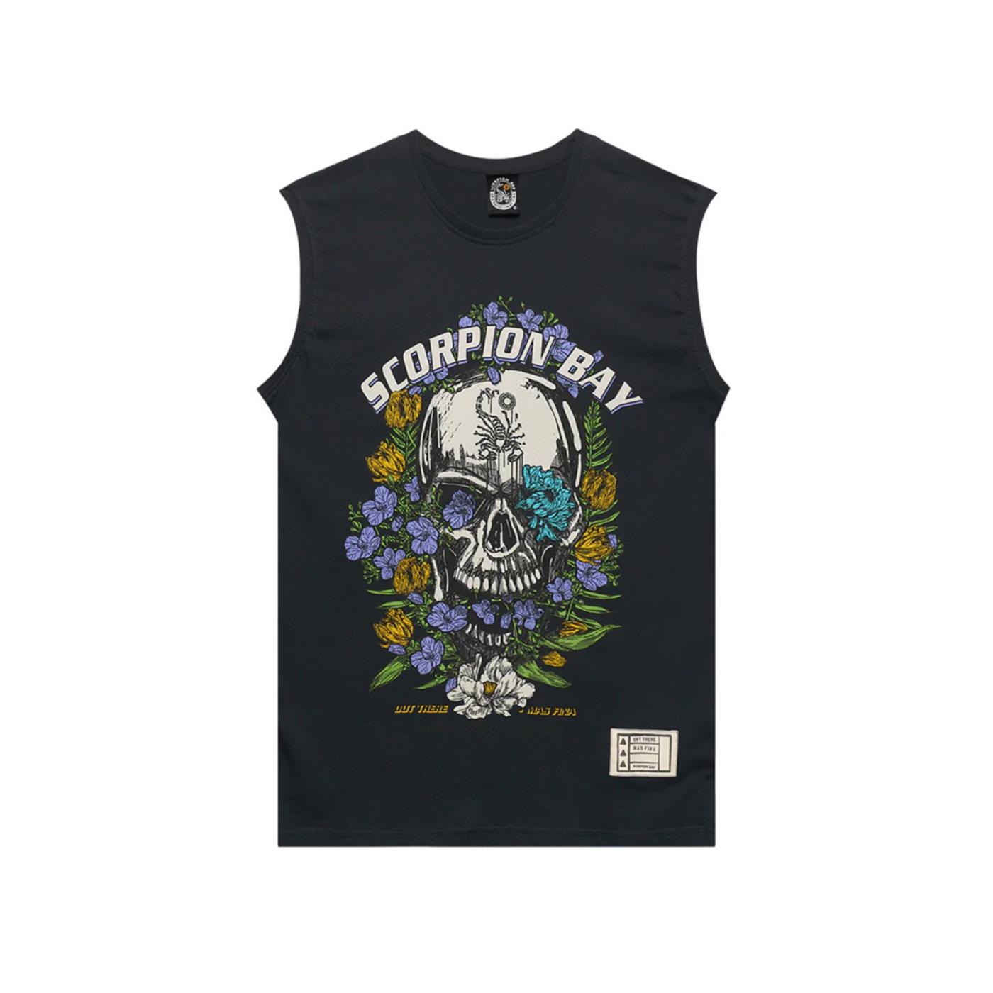 SCORPION BAY ARMY SKULL TANK TOP