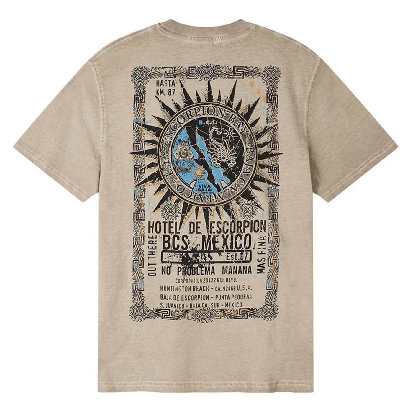SCORPION BAY T-SHIRT SS HOTEL MAP