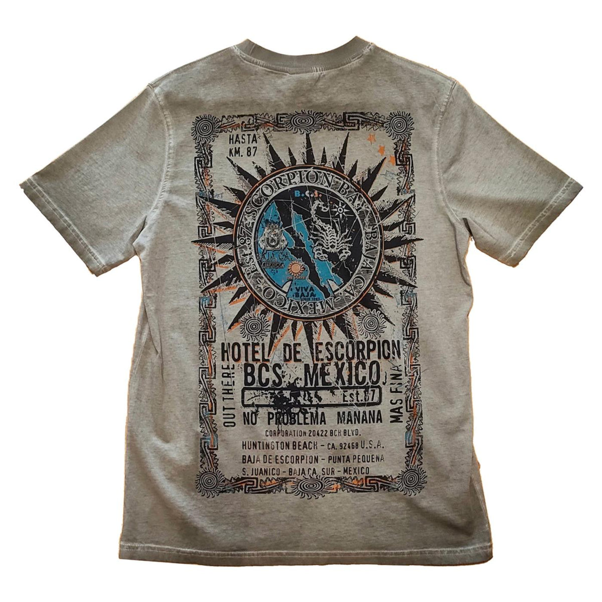 SCORPION BAY T-SHIRT HOTEL MAP - seconda immagine