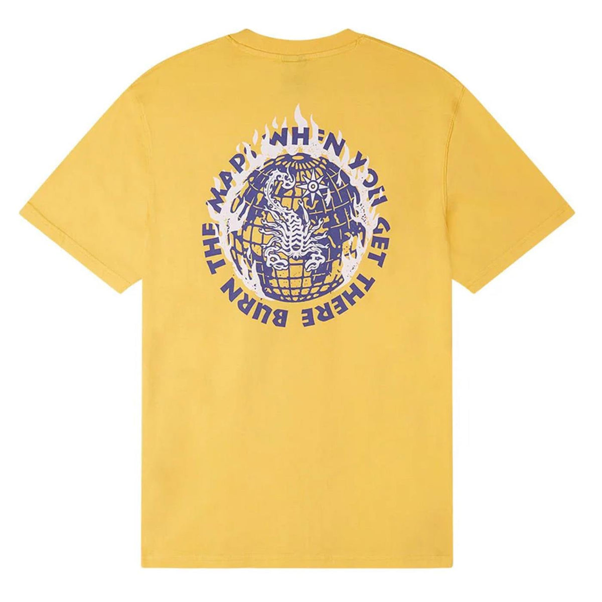 SCORPION BAY T-SHIRT SS BURNING GLOBE - seconda immagine