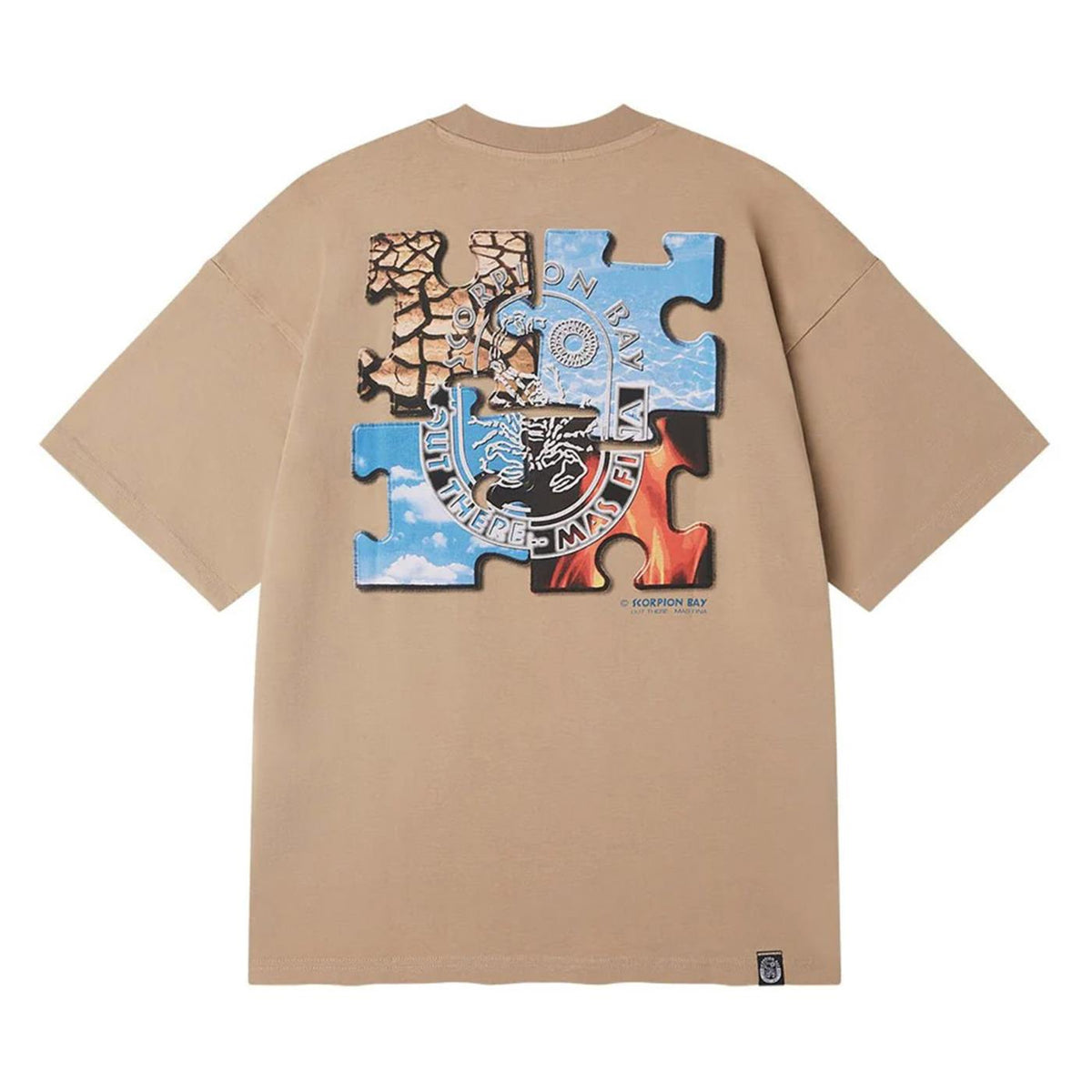 SCORPION BAY T-SHIRT SS ROMPECABEZAS - seconda immagine