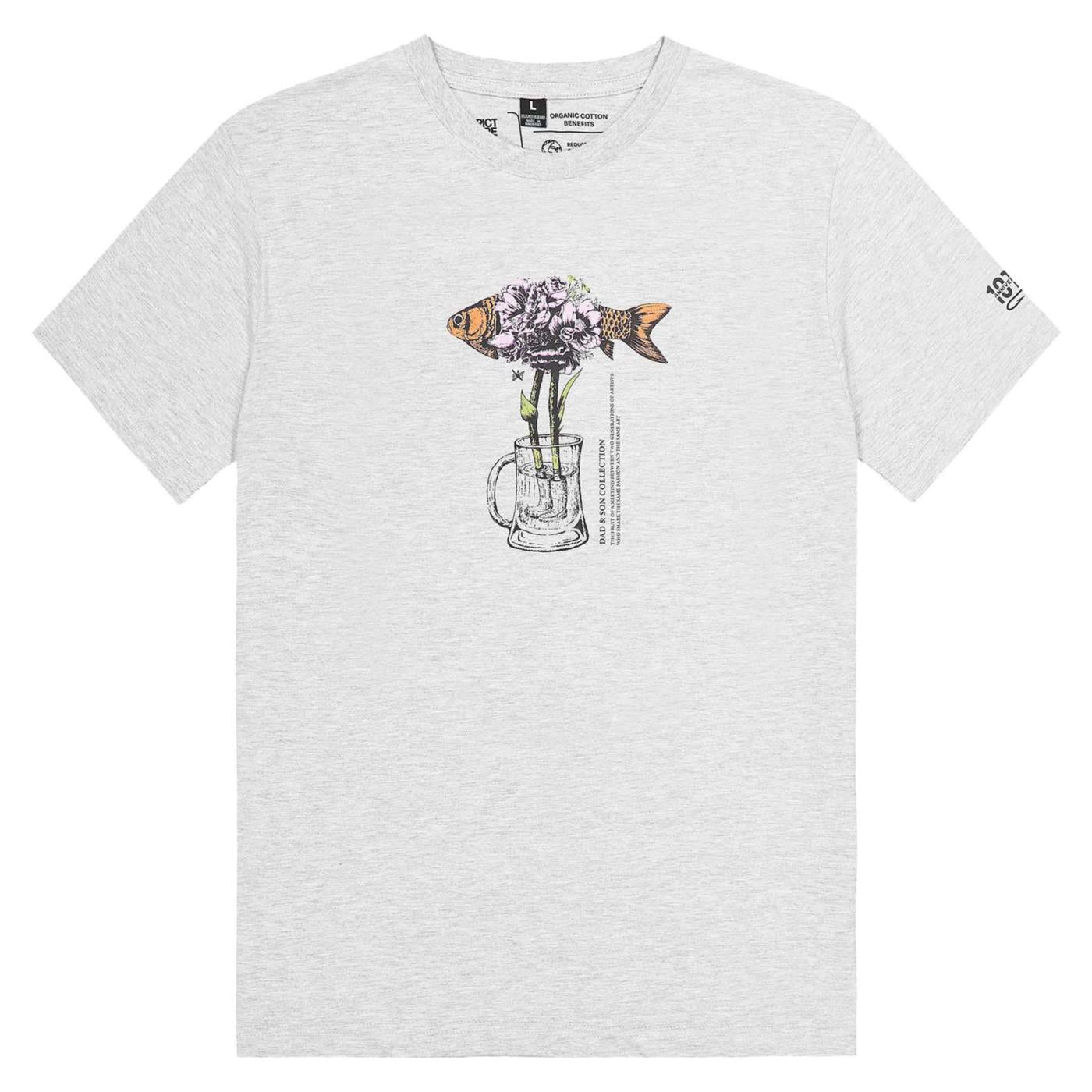 PICTURE DAD AND SON BOUQUET TEE