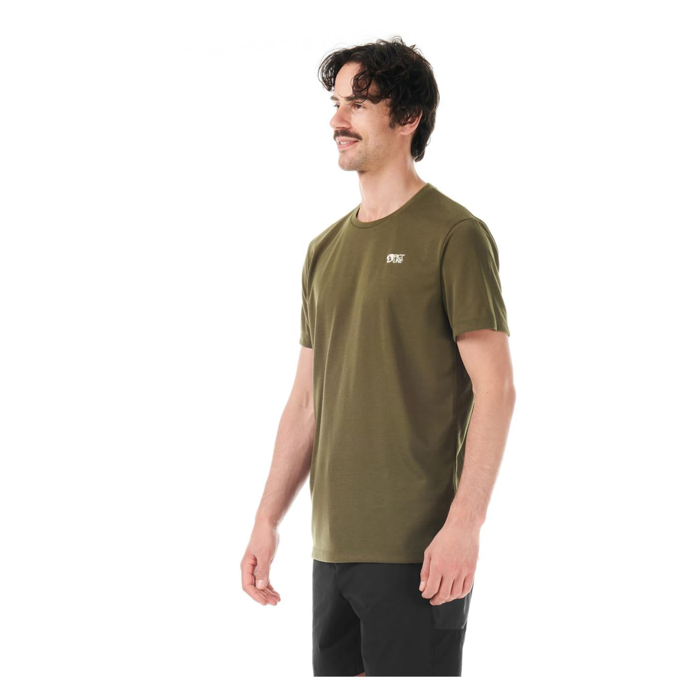 PICTURE TIMONT SS URBAN TECH TEE - Militare - vista 2