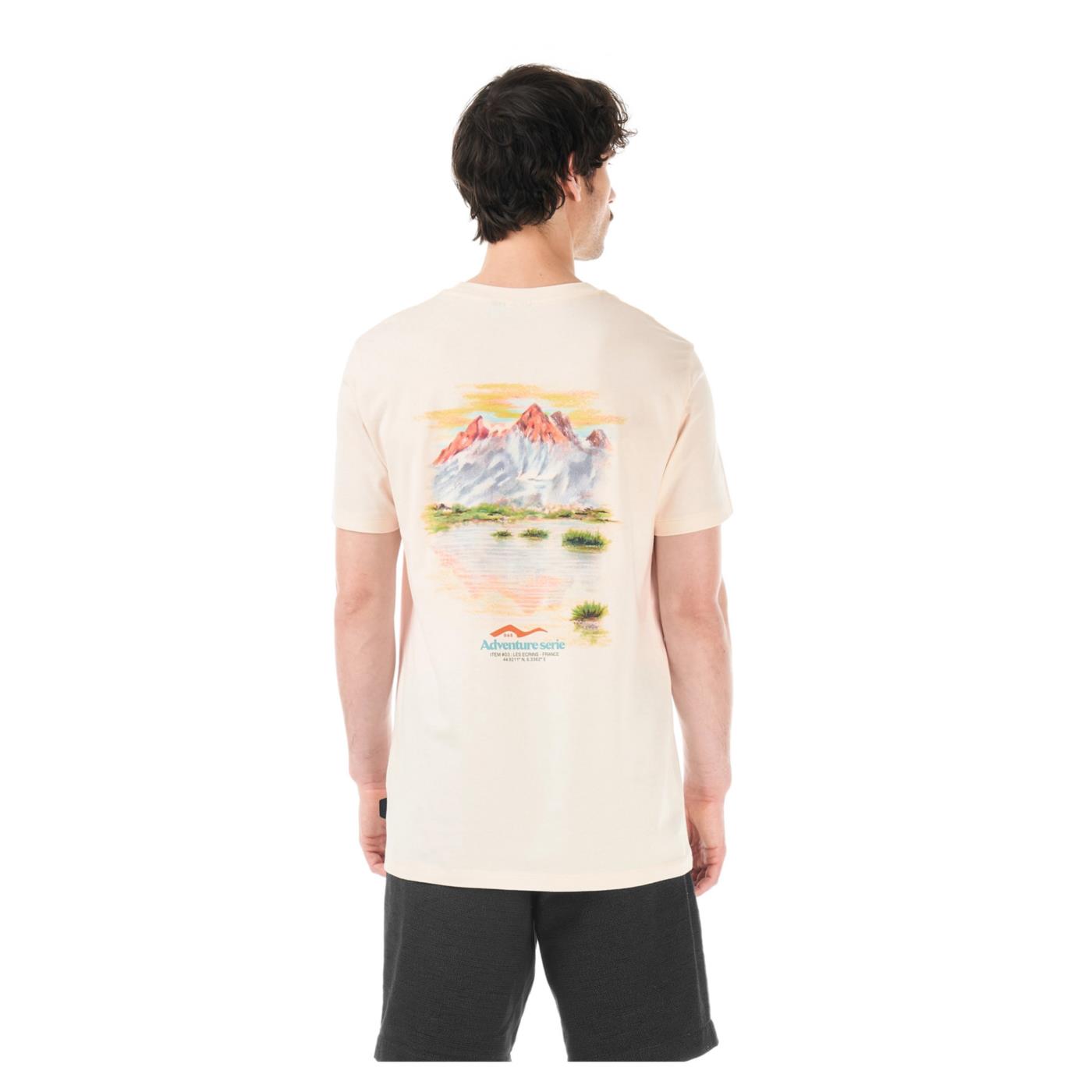 PICTURE DAD&SON LES ECRINS TEE - Beige - immagine principale