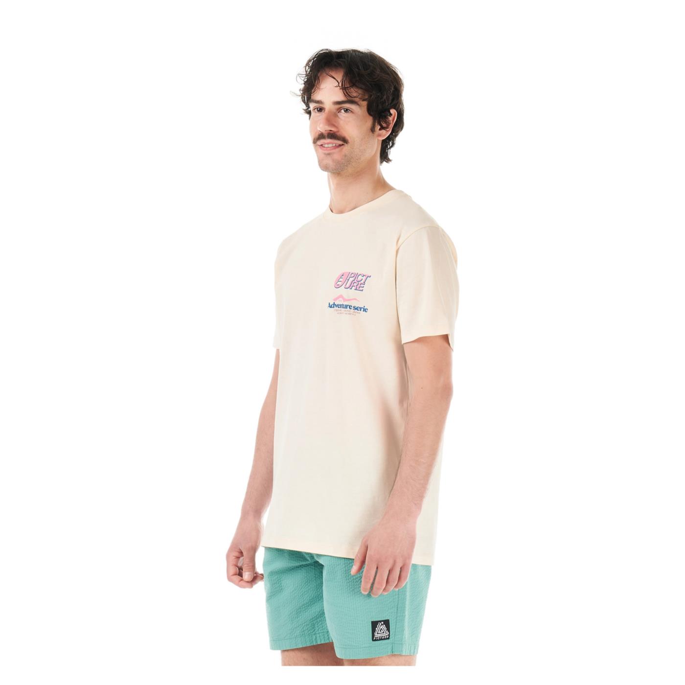 PICTURE DAD&SON NISEKO TEE - Beige - vista 2