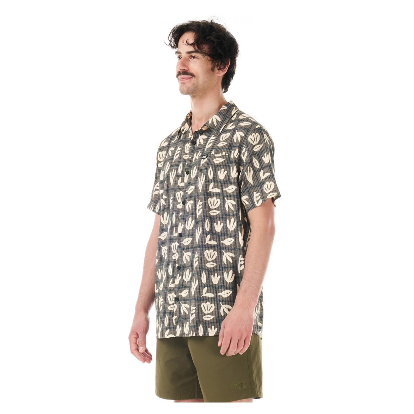 PICTURE KLIVOX PRINTED SHIRTS - Grigio scuro - immagine principale