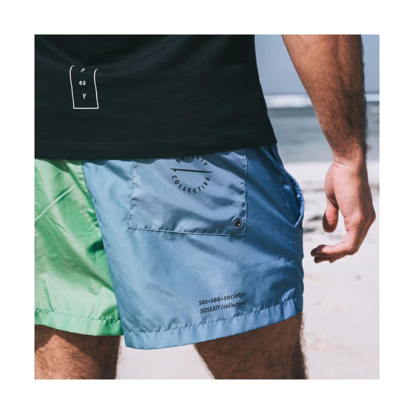 SEAY BOXER GADIENT BLUE