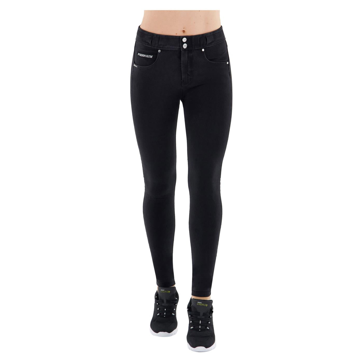 FREDDY NOW PANTS - Nero - vista 3