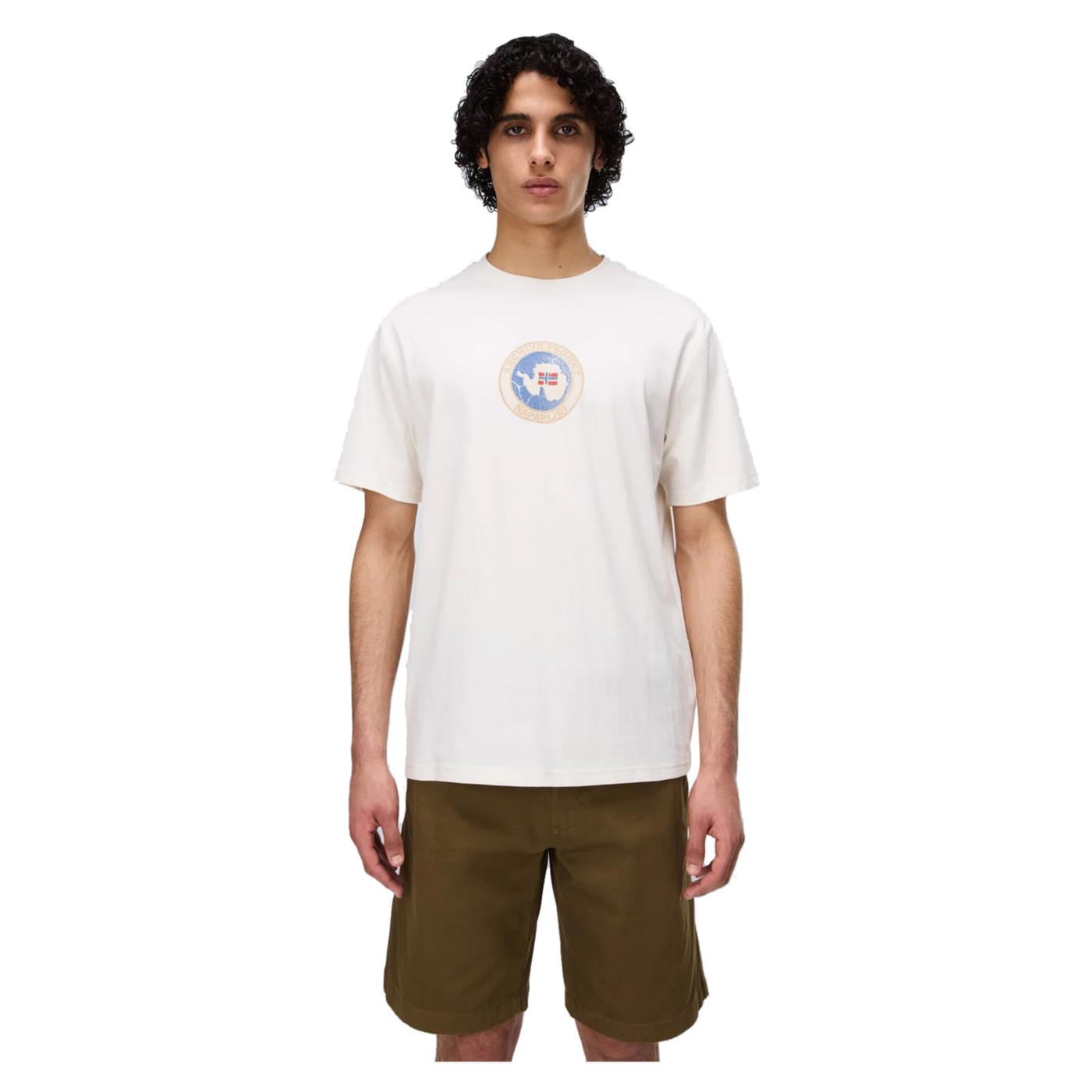 NAPAPIJRI T-SHIRT S-PHOS SS - C1-bianco - immagine principale