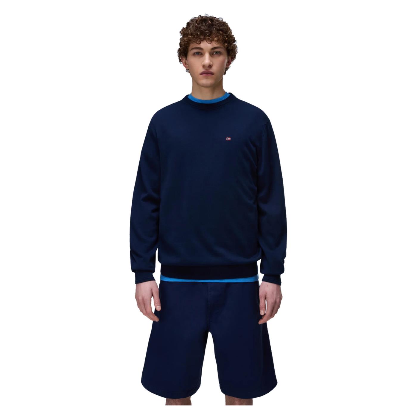 NAPAPIJRI DECATUR 2.0 CREW - Blu - immagine principale