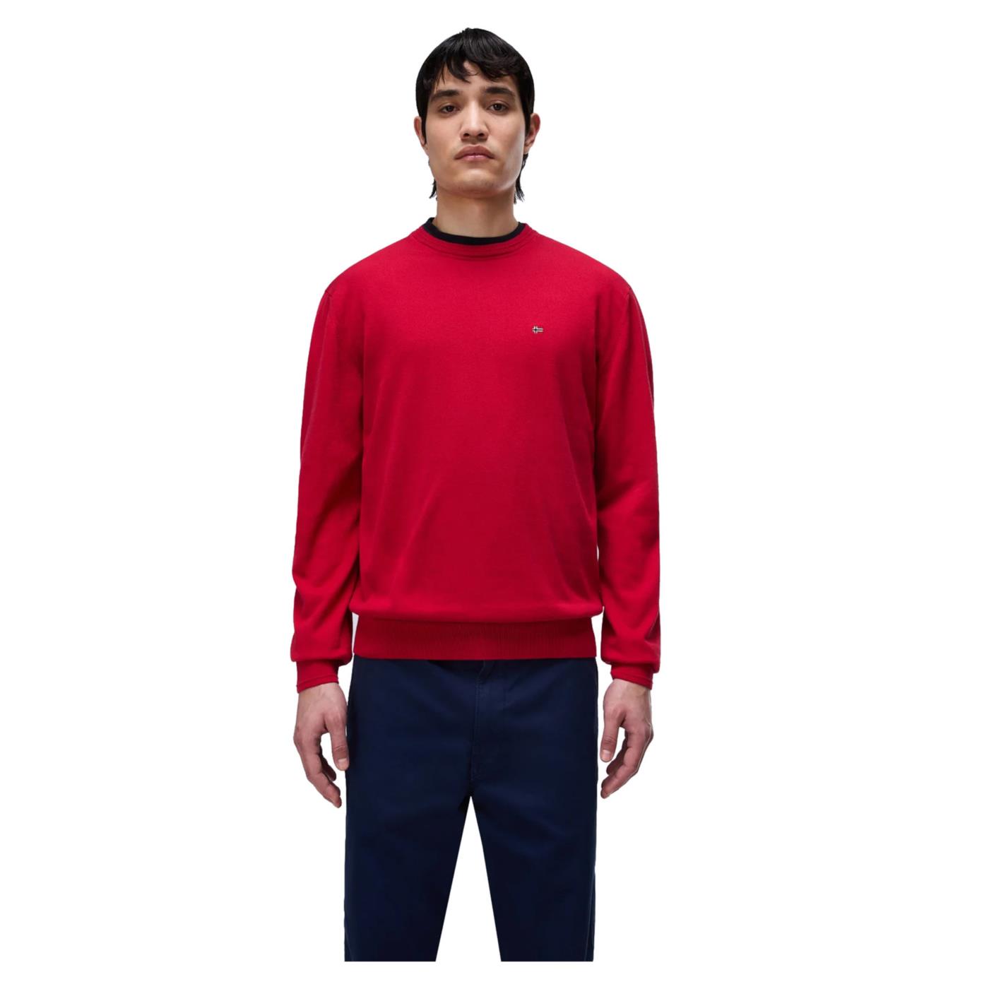 NAPAPIJRI DECATUR 2.0 CREW - Rosso - immagine principale