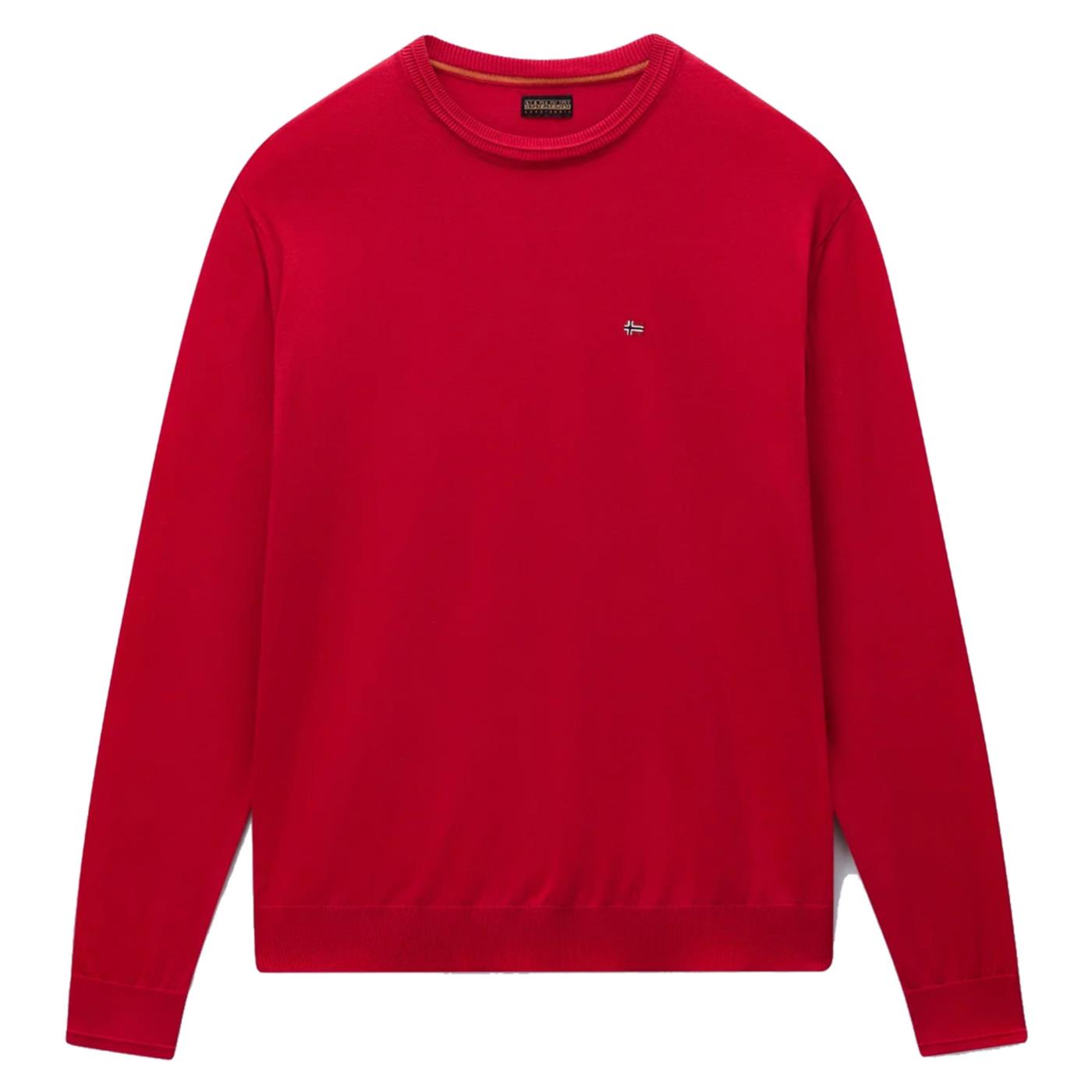 NAPAPIJRI DECATUR 2.0 CREW - Rosso - vista 3