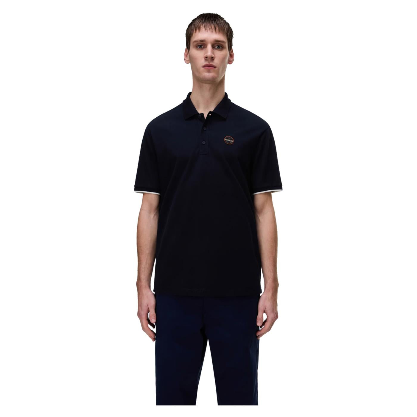 NAPAPIJRI POLO E-BADGE SS - immagine principale