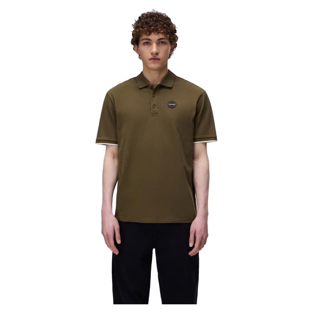 NAPAPIJRI POLO E-BADGE SS
