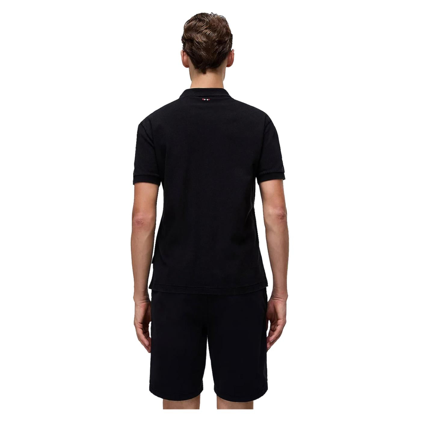 NAPAPIJRI POLO ELBAS SHORT SLEEVE - C1-nero - vista 2
