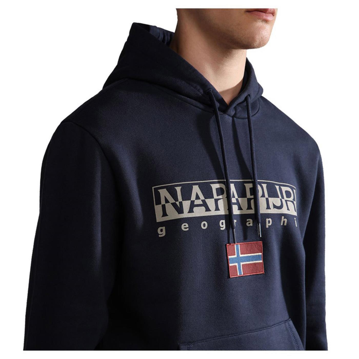 NAPAPIJRI B-AYAS HOOD - Blu - vista 2