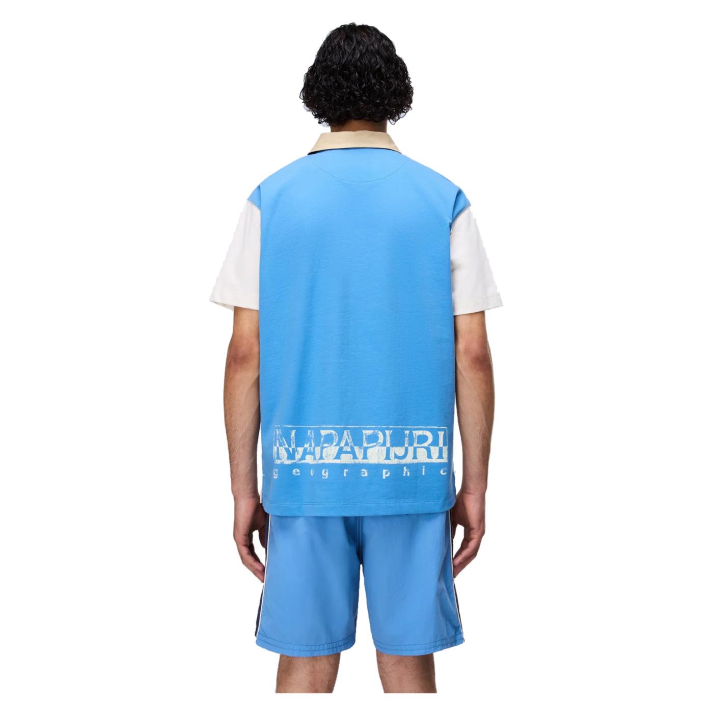 NAPAPIJRI POLO E-REFLECT SS - C1-beige - vista 2
