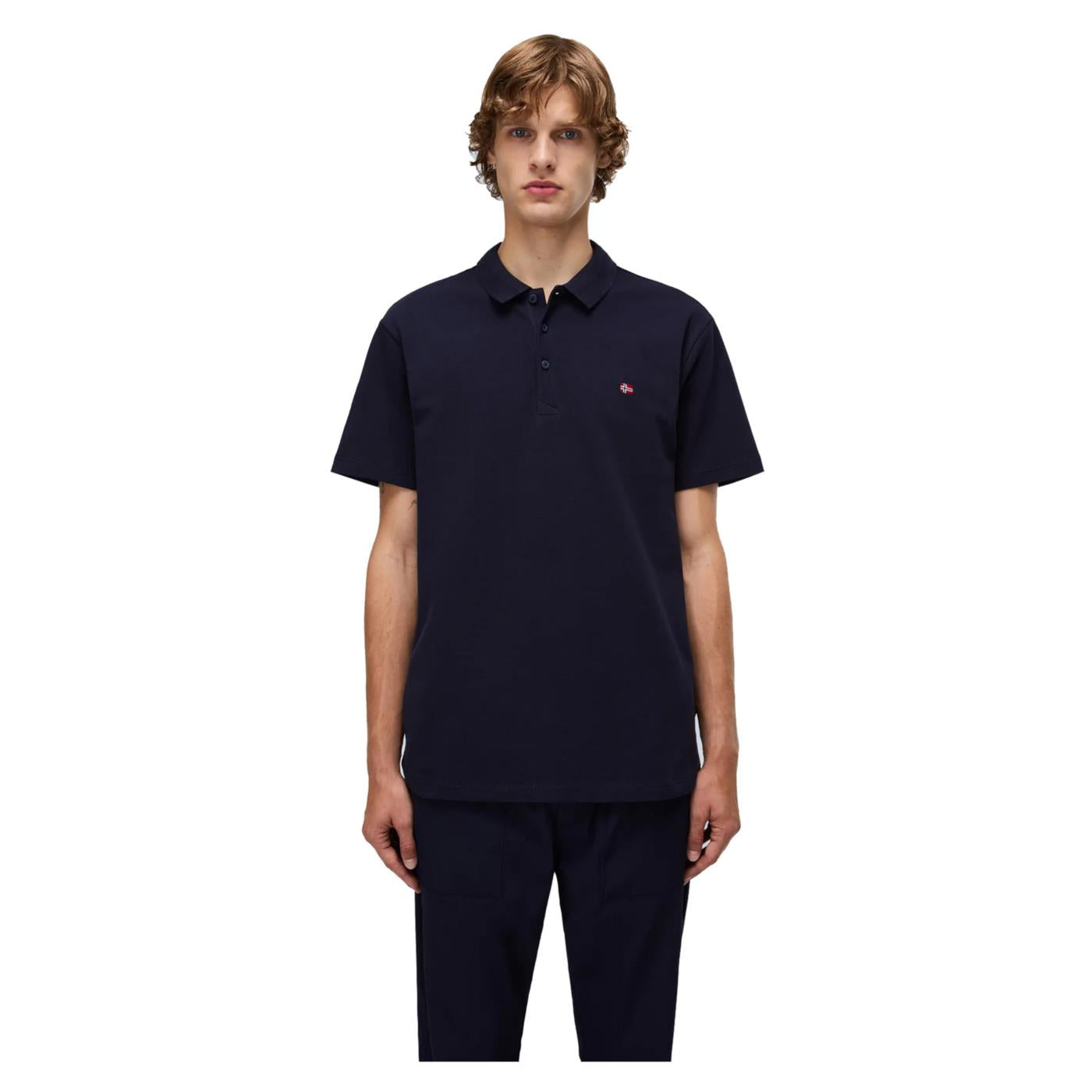 NAPAPIJRI POLO EALIS SHORT SLEEVE - Blu - immagine principale