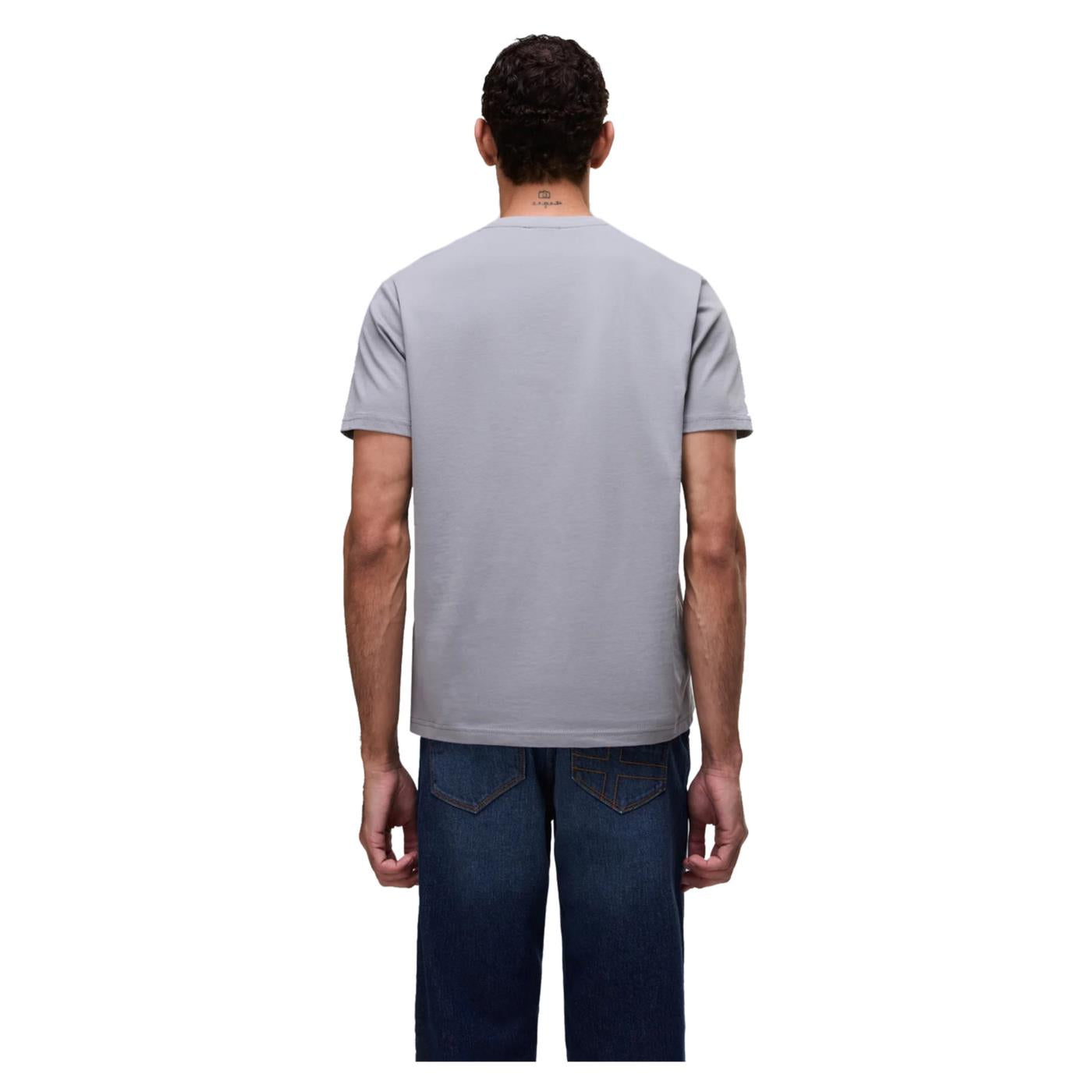 NAPAPIJRI T-SHIRT SALIS SS SUM - C1-grigio-c - vista 2