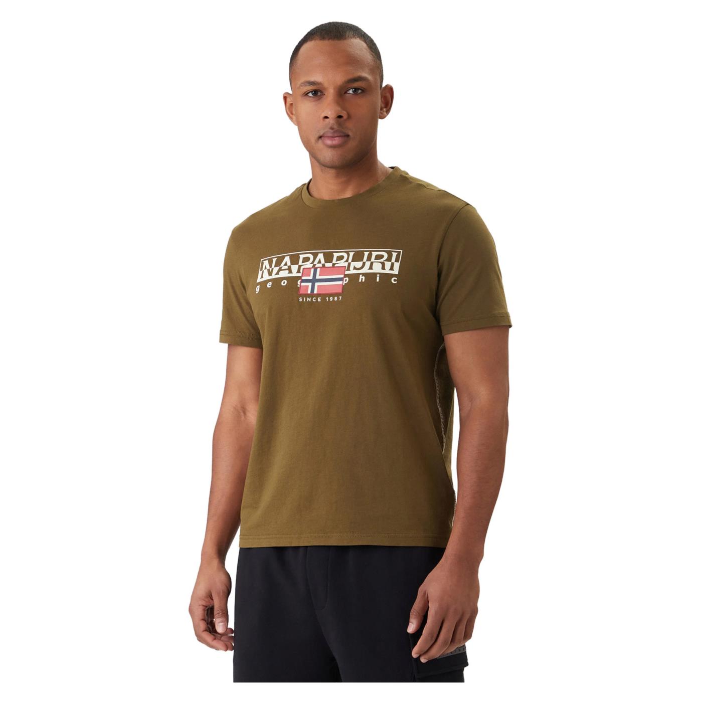 NAPAPIJRI T-SHIRT S-AYLMER - C1-militare - immagine principale