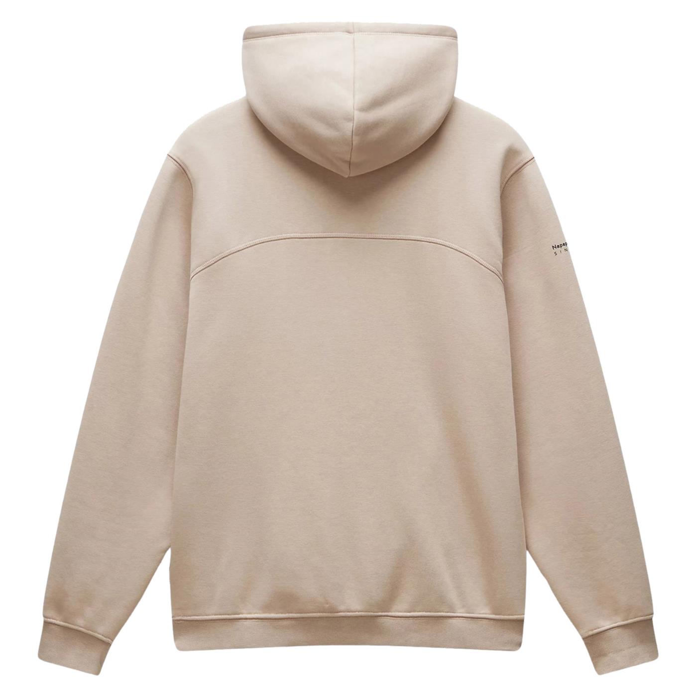 NAPAPIJRI B-BADGE HALF ZIP HOOD