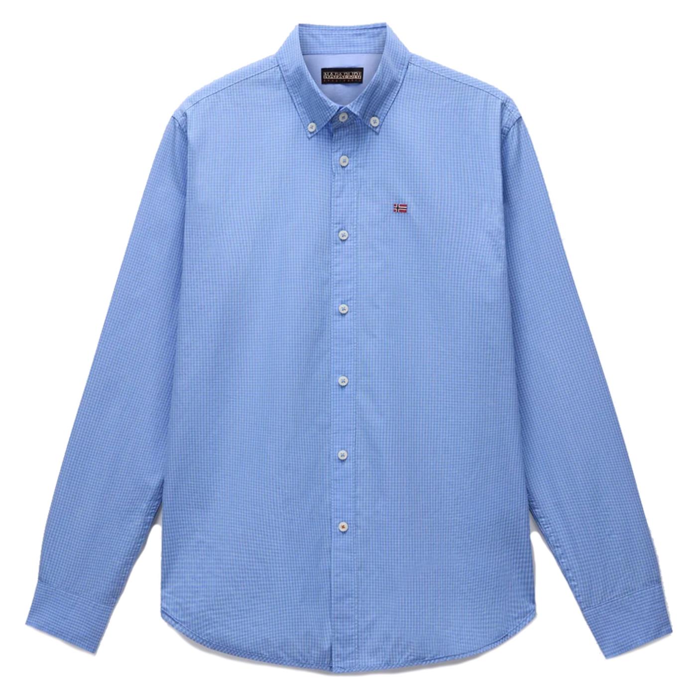 NAPAPIJRI G-TERRA LONG SLEEVE - Azzurro - vista 3