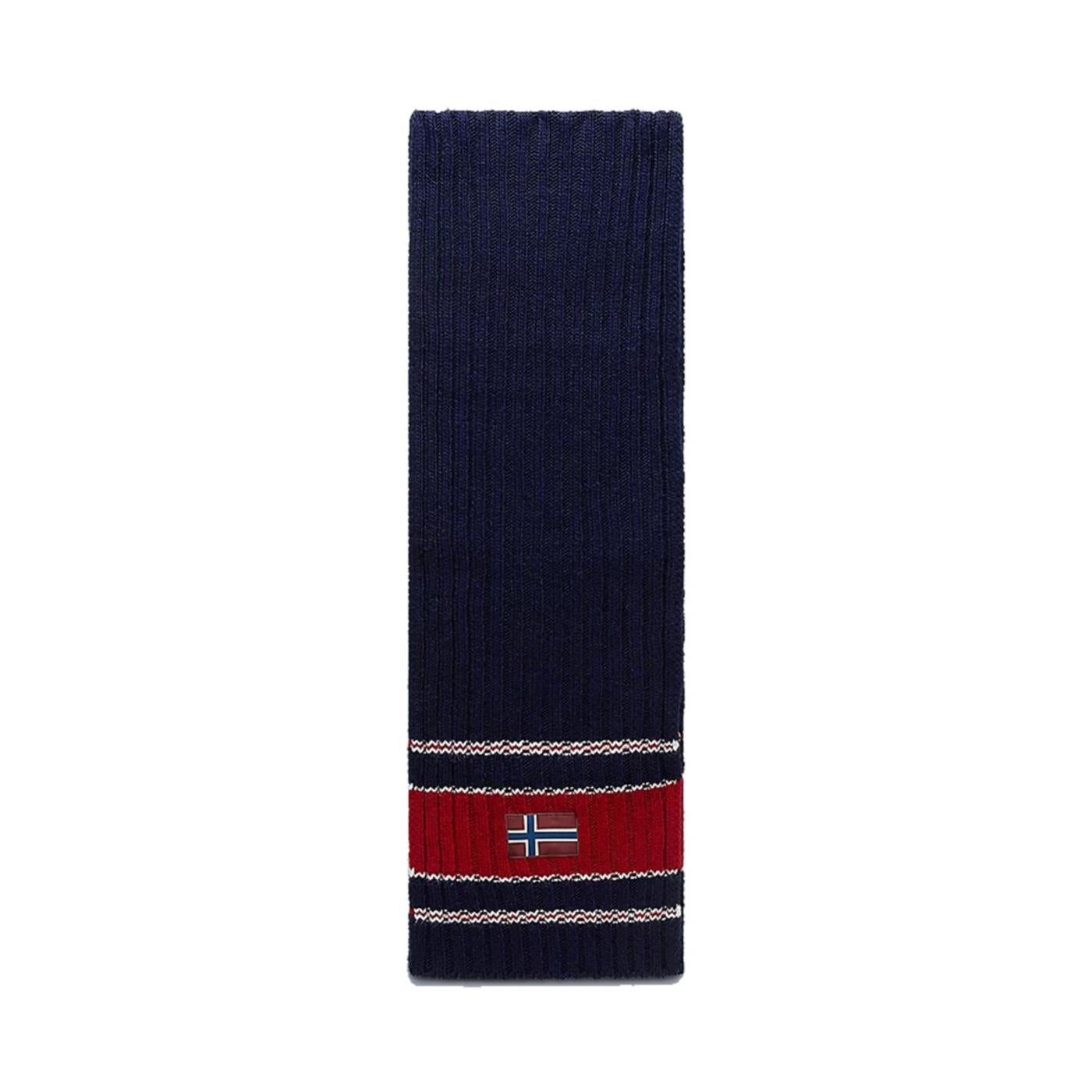 NAPAPIJRI F-AREUSE SCARF BLU MARINE