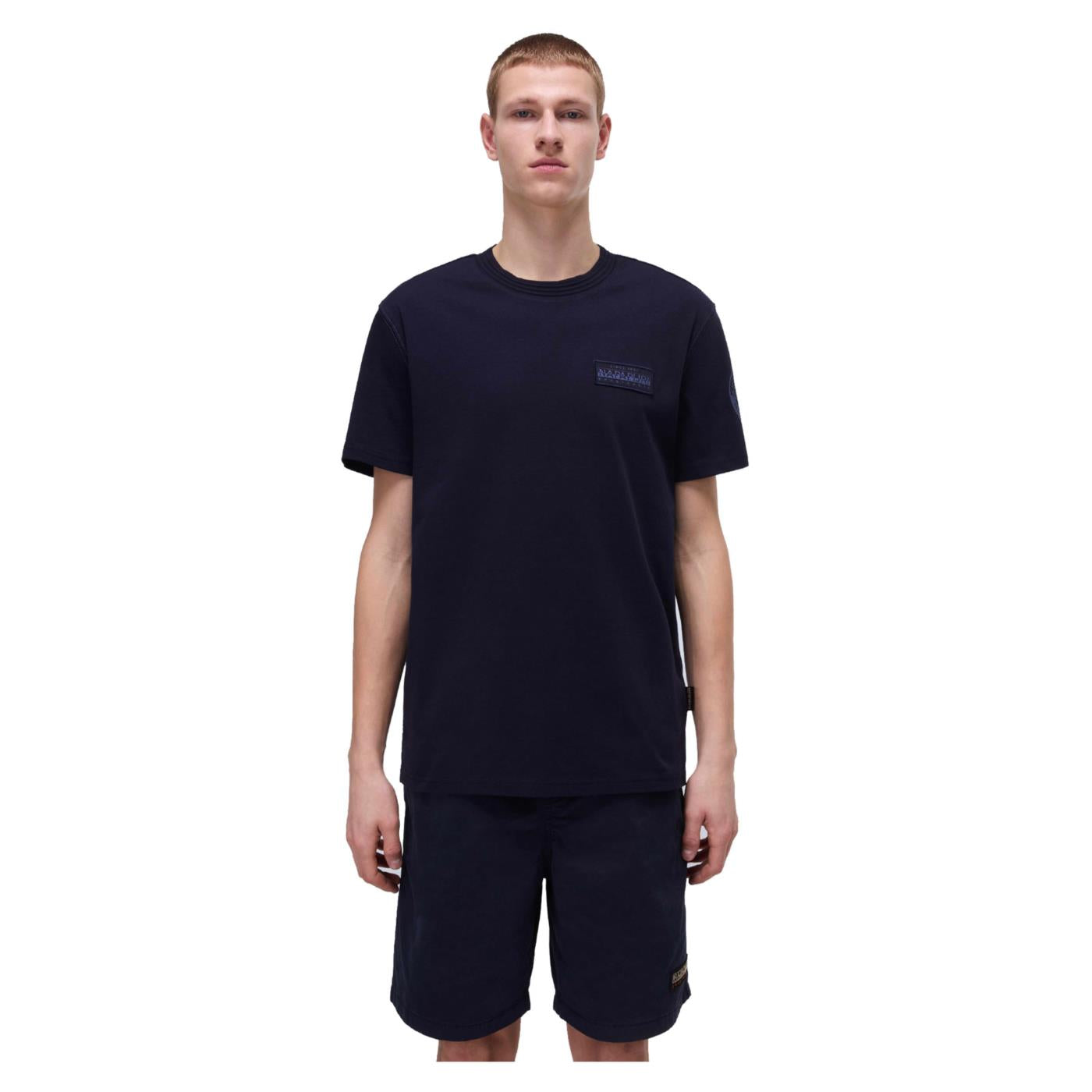 NAPAPIJRI T-SHIRT S-AMUNDSEN - C1-blu - immagine principale