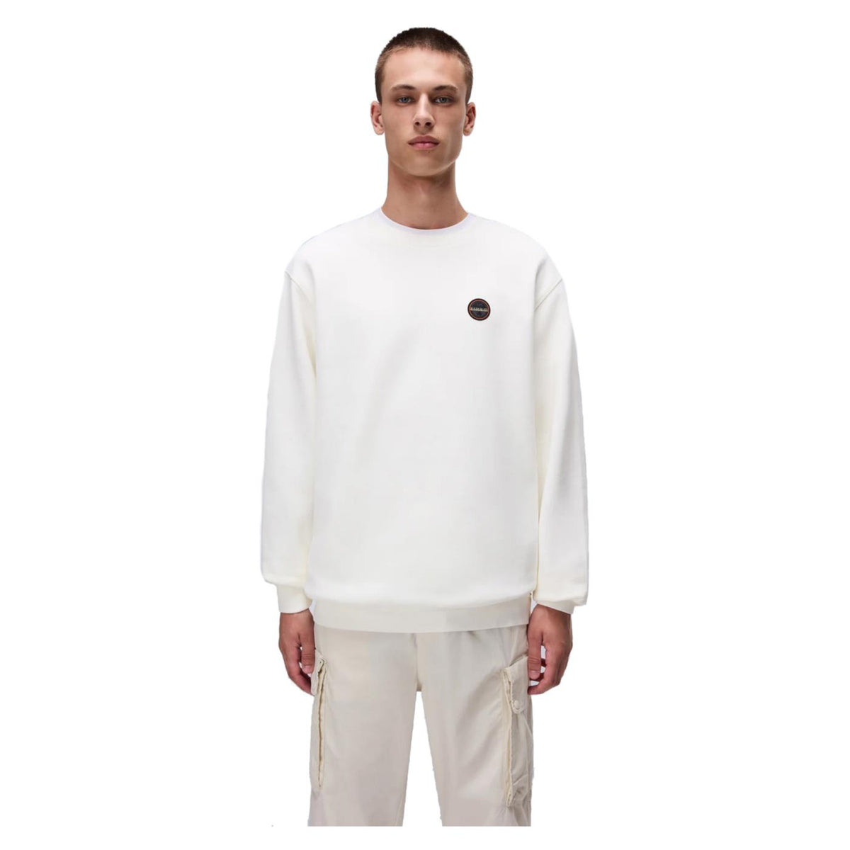 NAPAPIJRI FELPA B-BADGE CREW