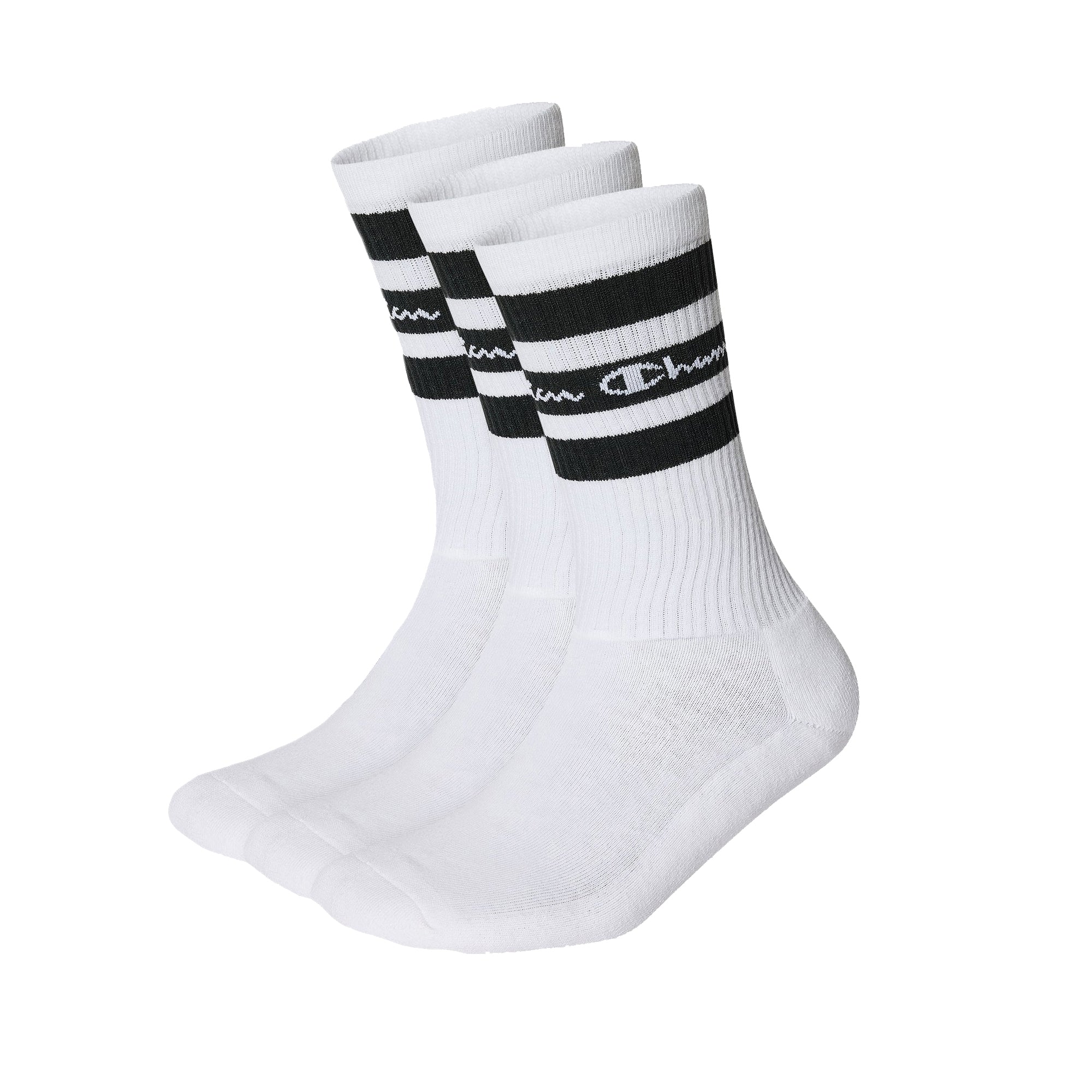 CHAMPION 3PK CREW SOCKS