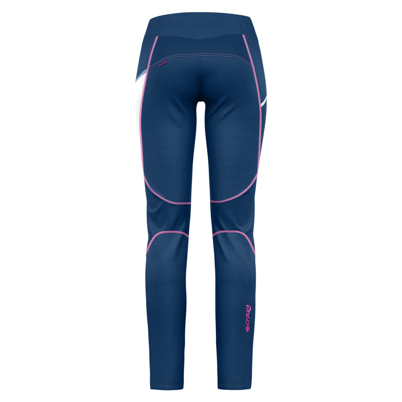 CRAZY IDEA PANT IONIC LIGHT WOMAN - Blu - vista 2