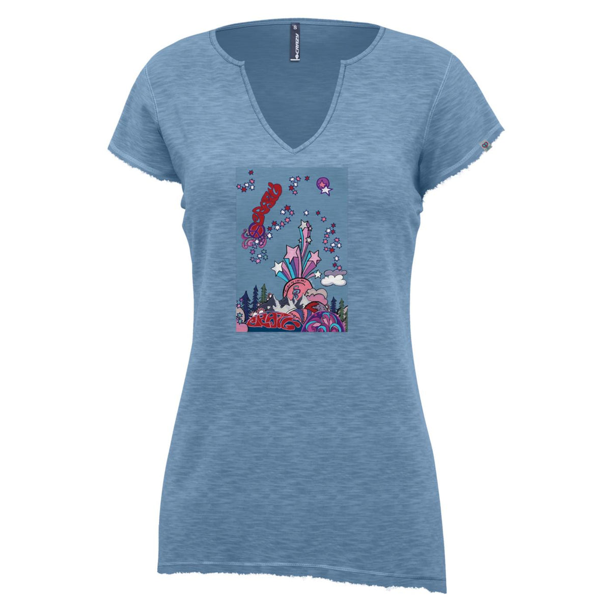 CRAZY IDEA T-SHIRT MANDALA WOMAN