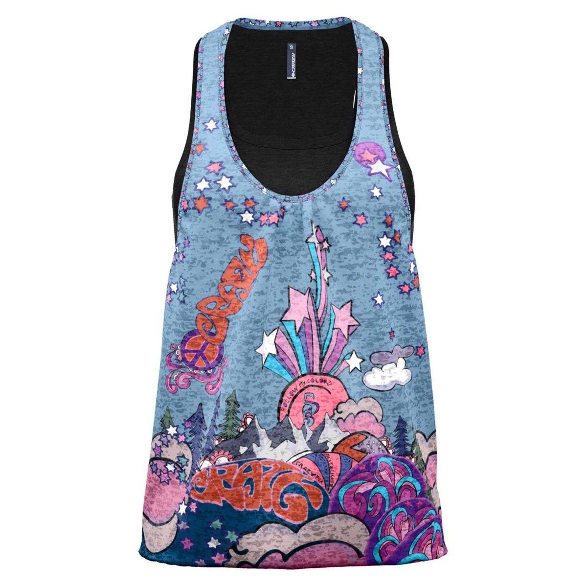 CRAZY IDEA TOP AMARILLYS WOMAN