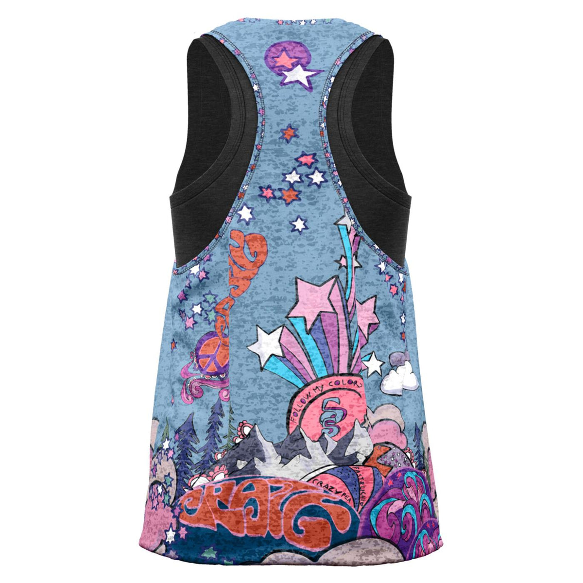 CRAZY IDEA TOP AMARILLYS WOMAN - seconda immagine