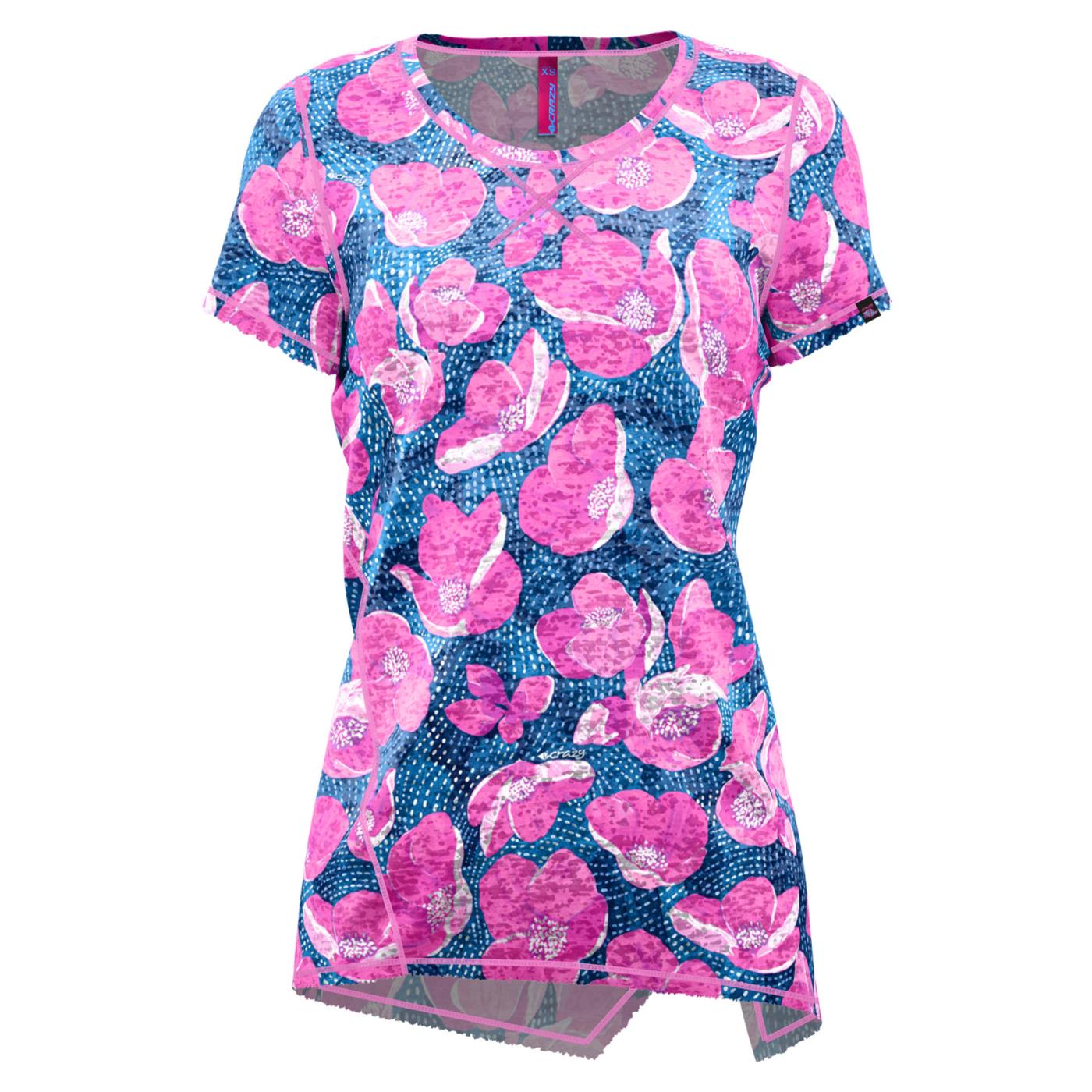 CRAZY IDEA ALOHA WOMAN T-SHIRT