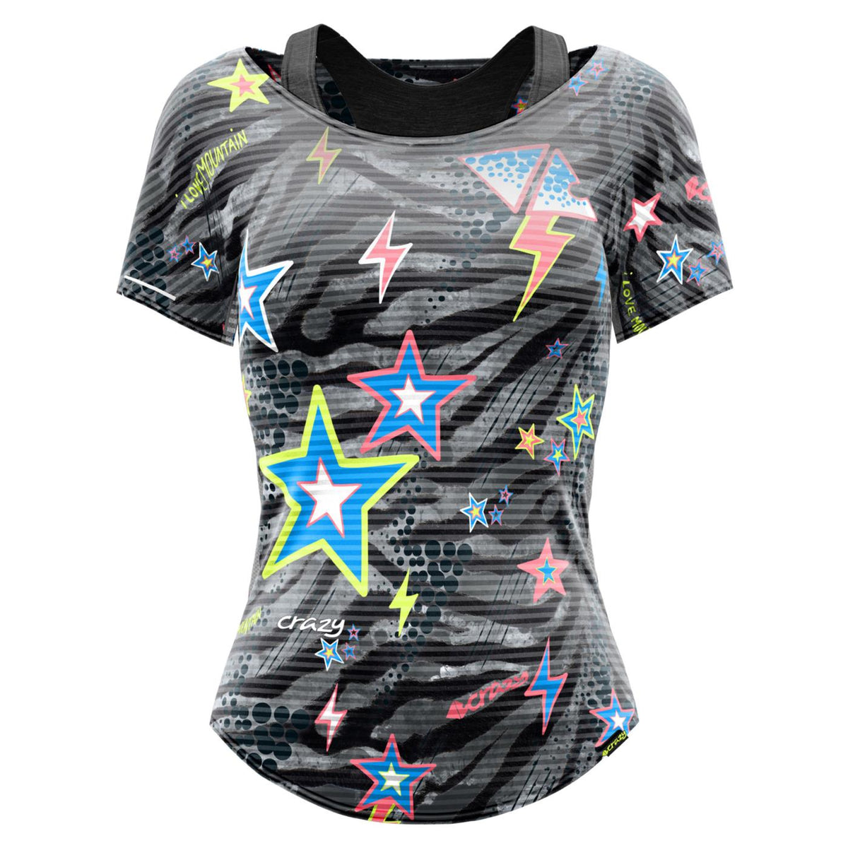 CRAZY IDEA SLASH WOMAN T-SHIRT