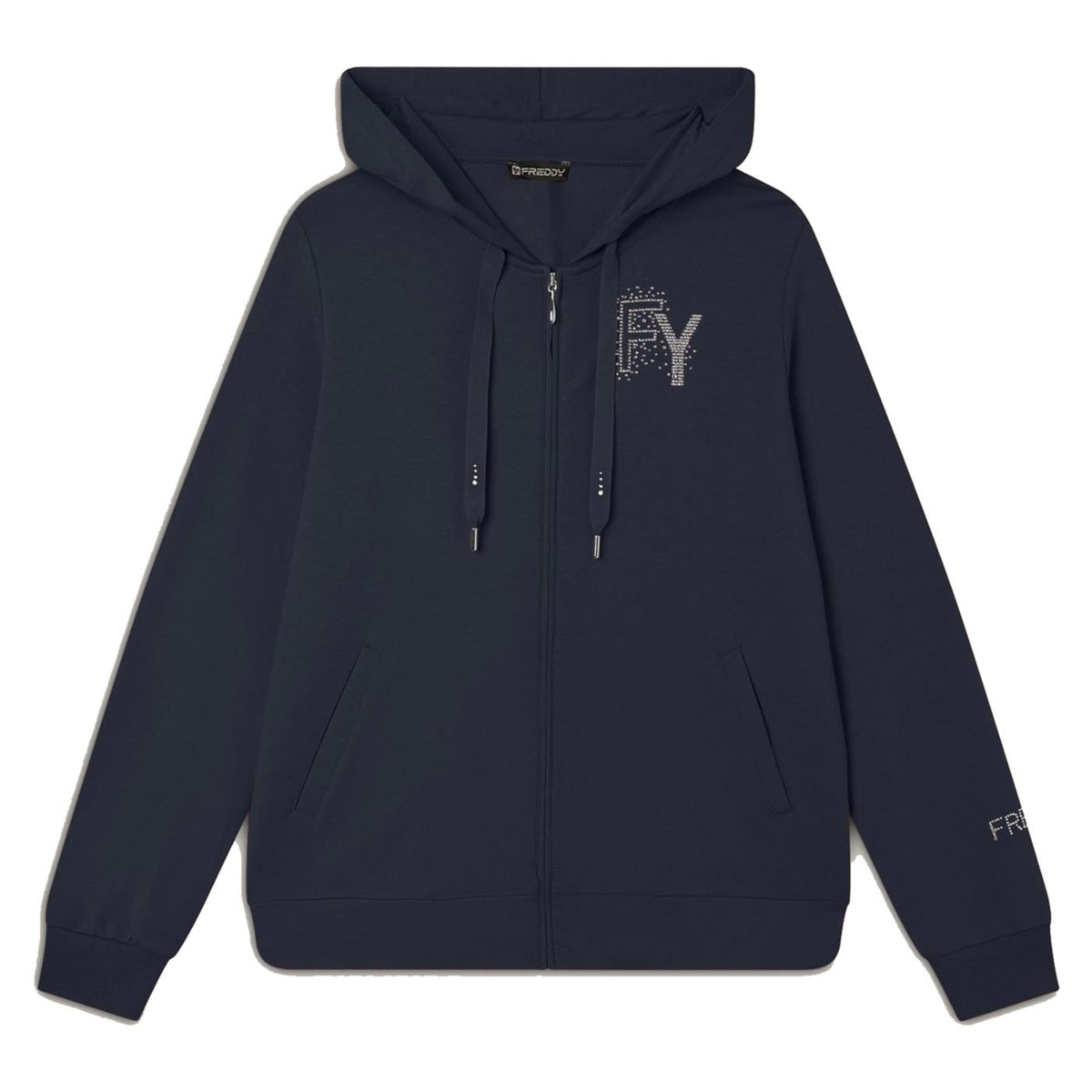 FREDDY COLLEGE LUXE FZH SWEATSHIRT