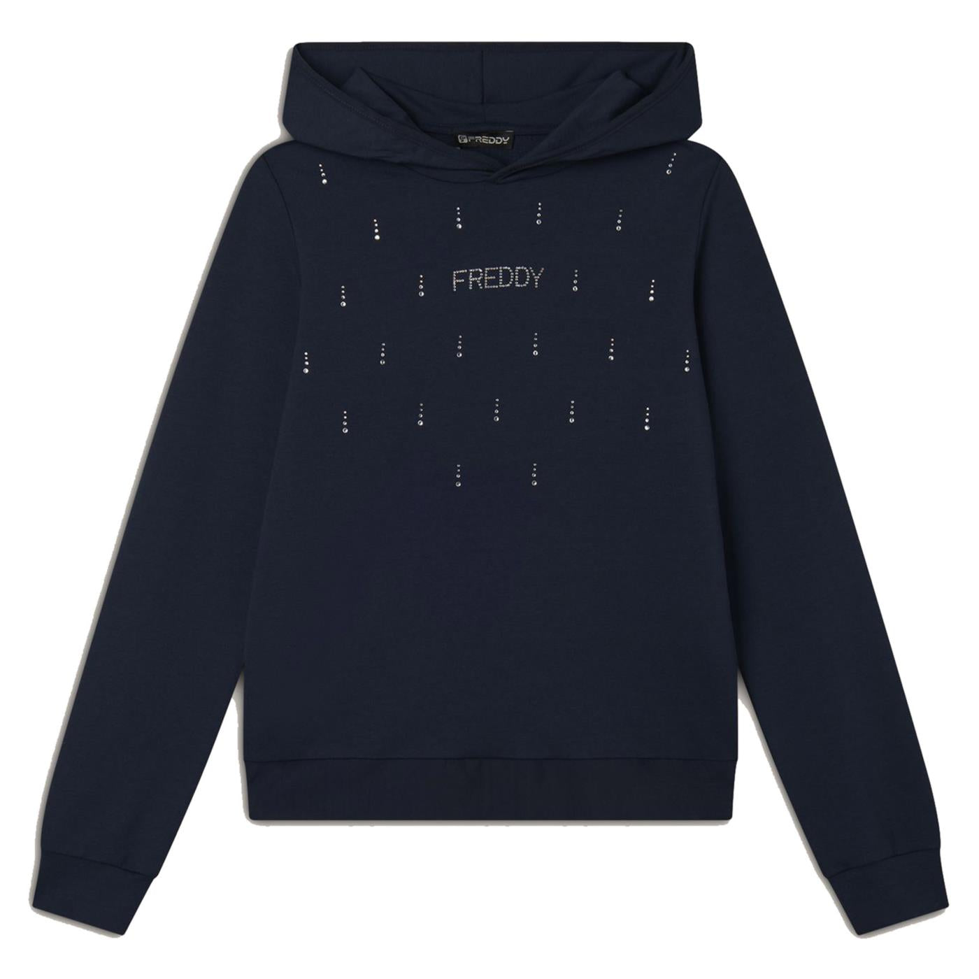 FREDDY FELPA COLLEGE LUXE HOODIE