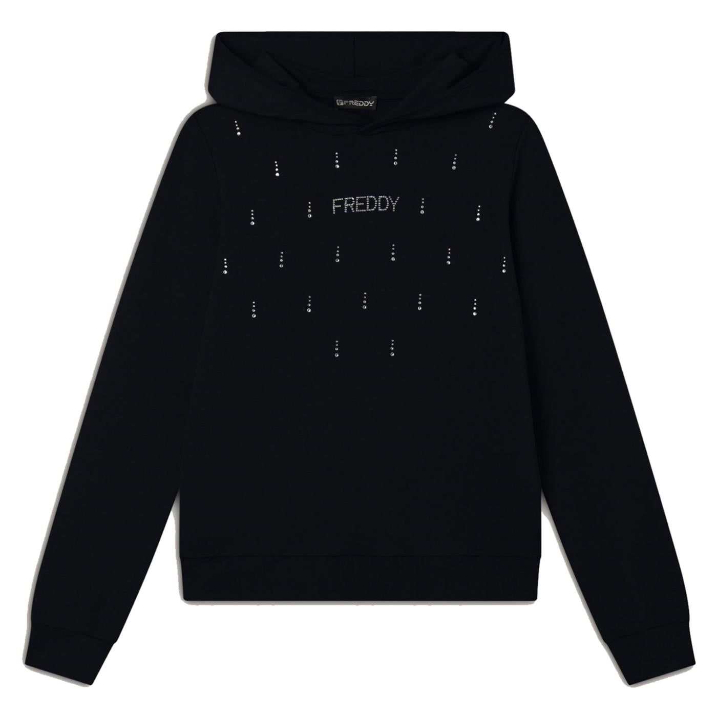 FREDDY FELPA COLLEGE LUXE HOODIE