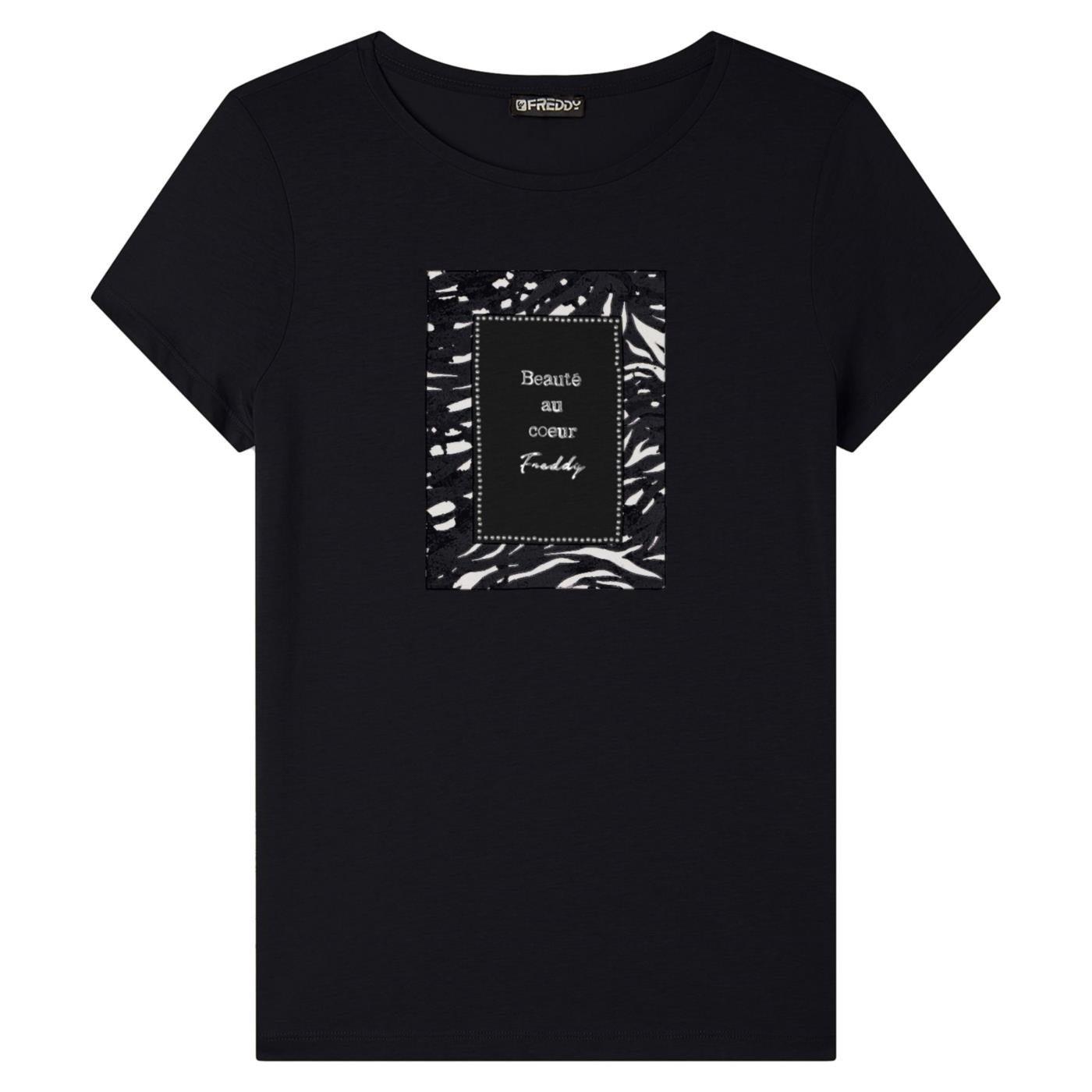 FREDDY T-SHIRT SLOUNGE PRINT