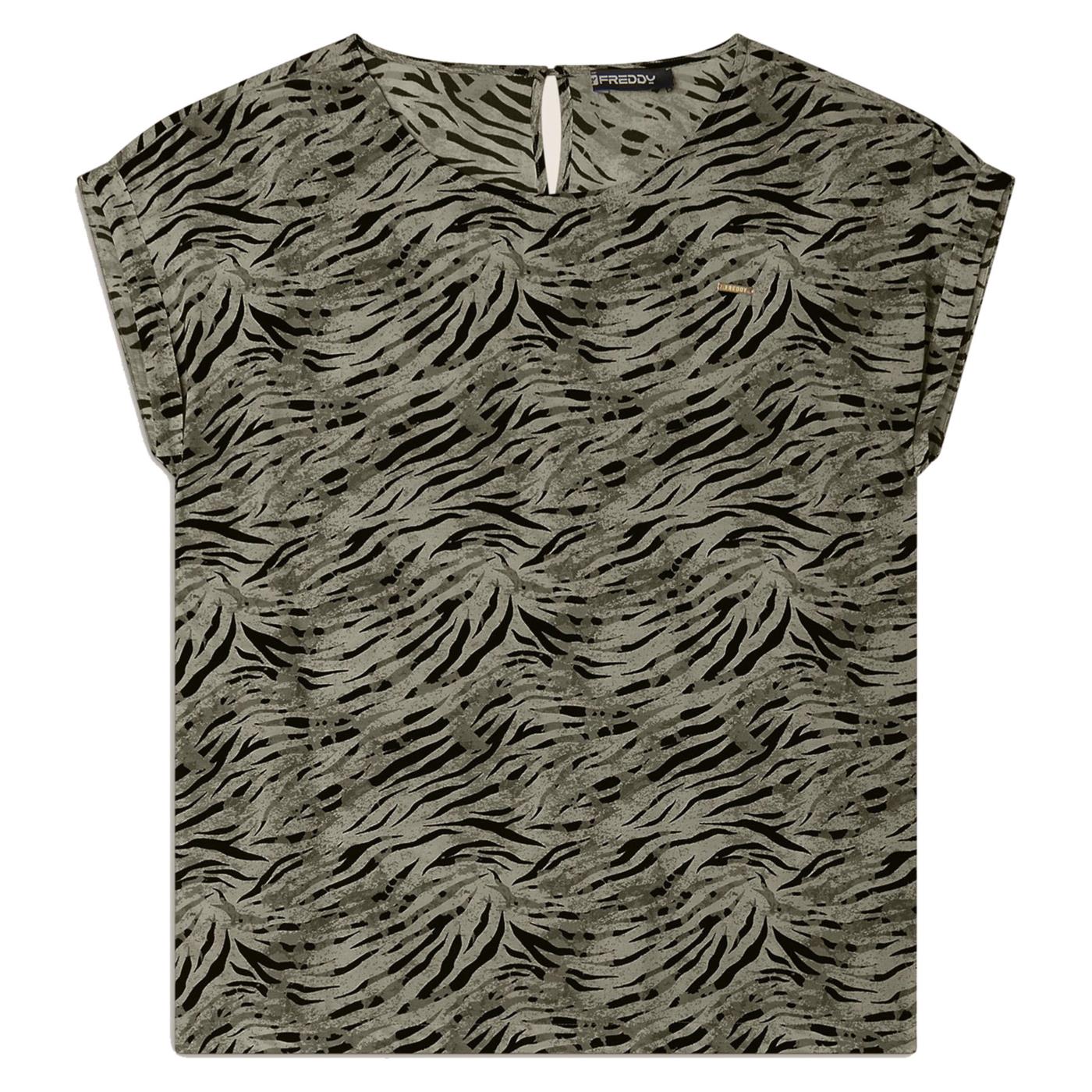 FREDDY SLOUNGE VISCOSE T-SHIRT