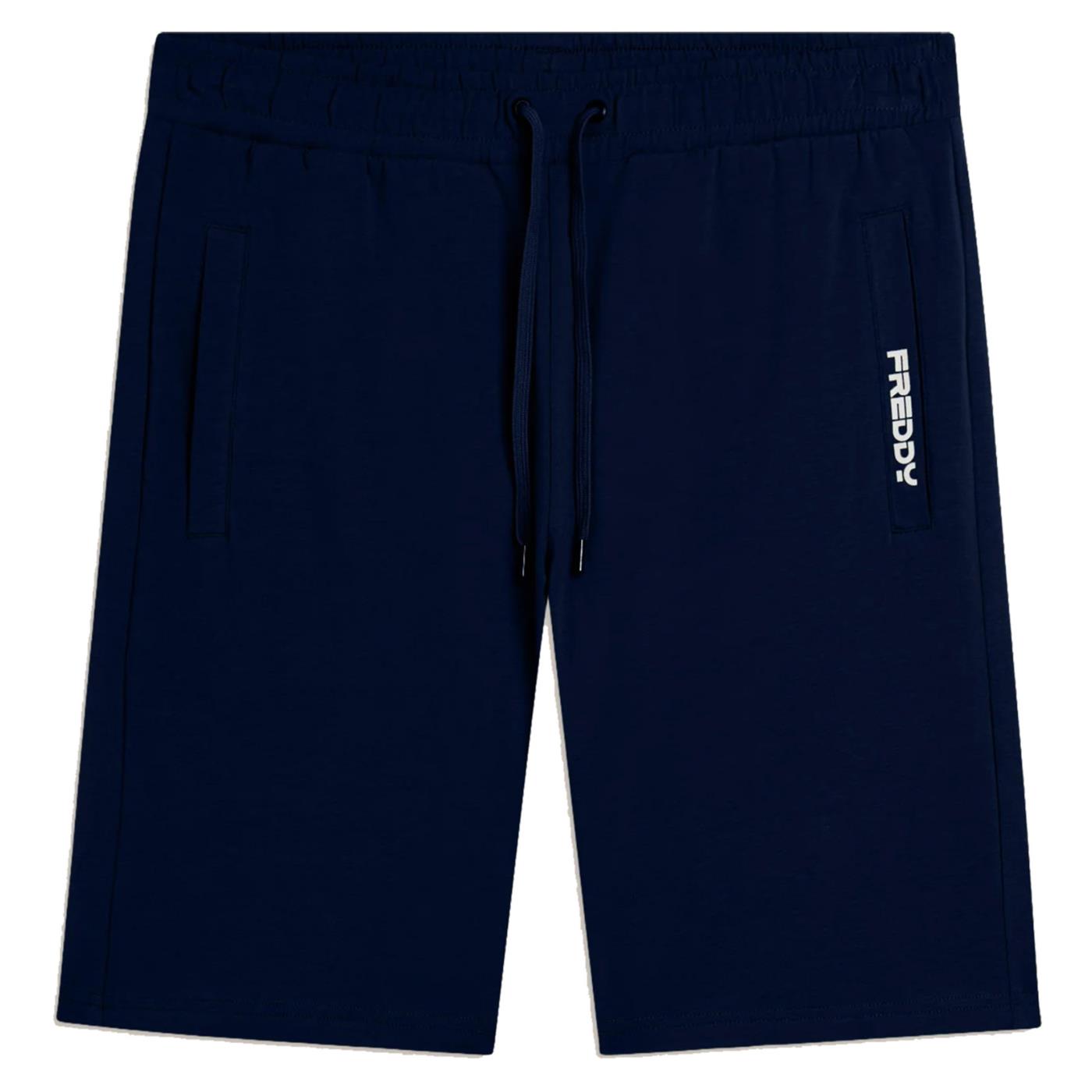 FREDDY BERMUDA HEAVY JERSEY ST - C1-blu - immagine principale