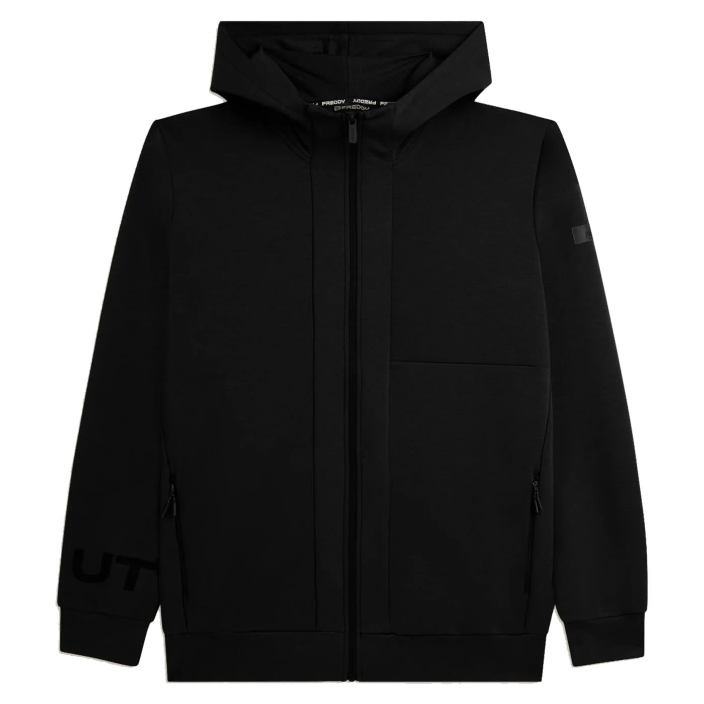 FREDDY FELPA HOODIE URBAN TECH - Nero - immagine principale