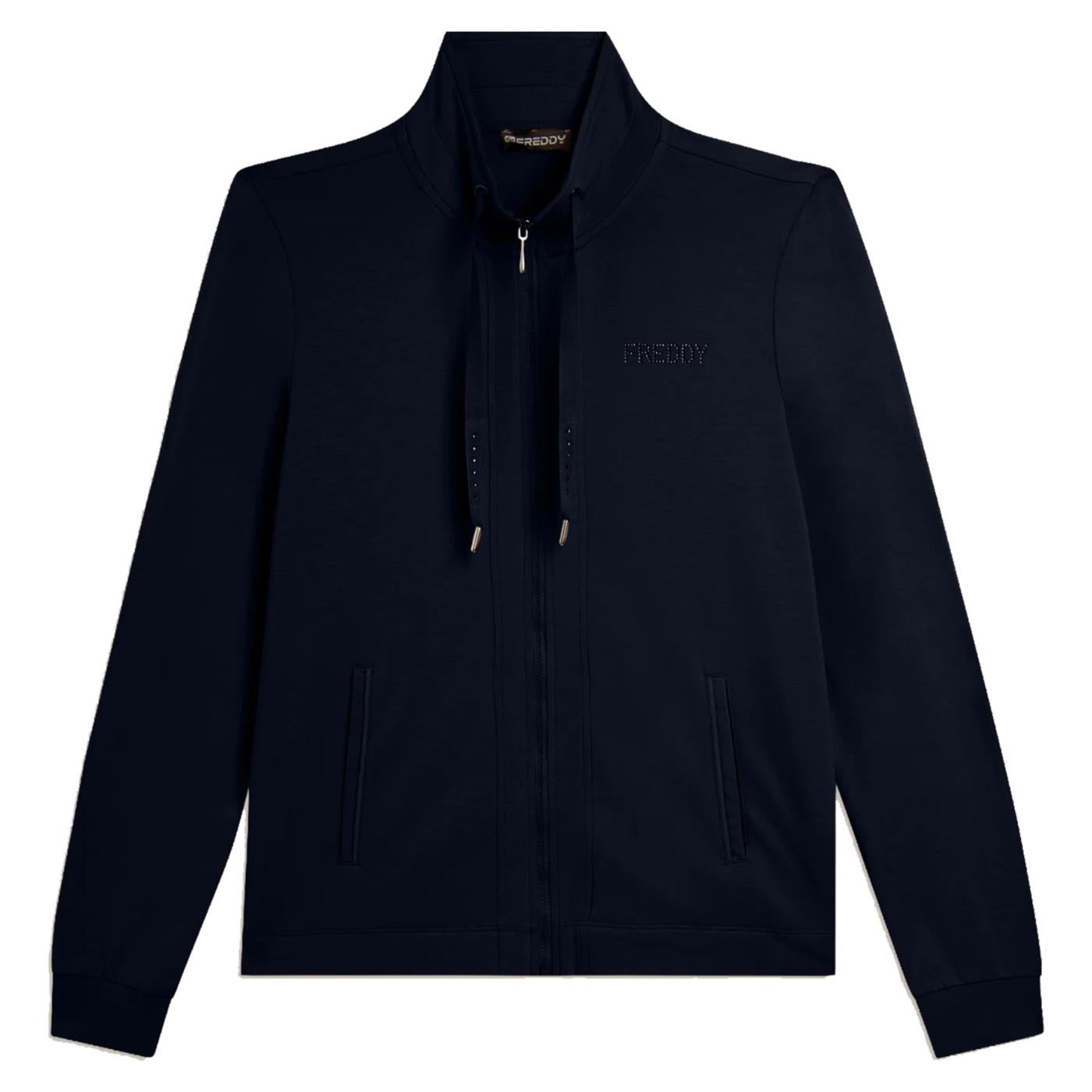 FREDDY FELPA FZ COLLEGE LUXE - C1-blu - vista 3