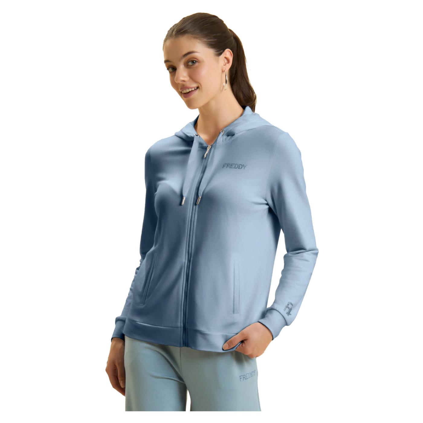 FREDDY FELPA FZH COLLEGE LUXE - C1-azzurro - immagine principale