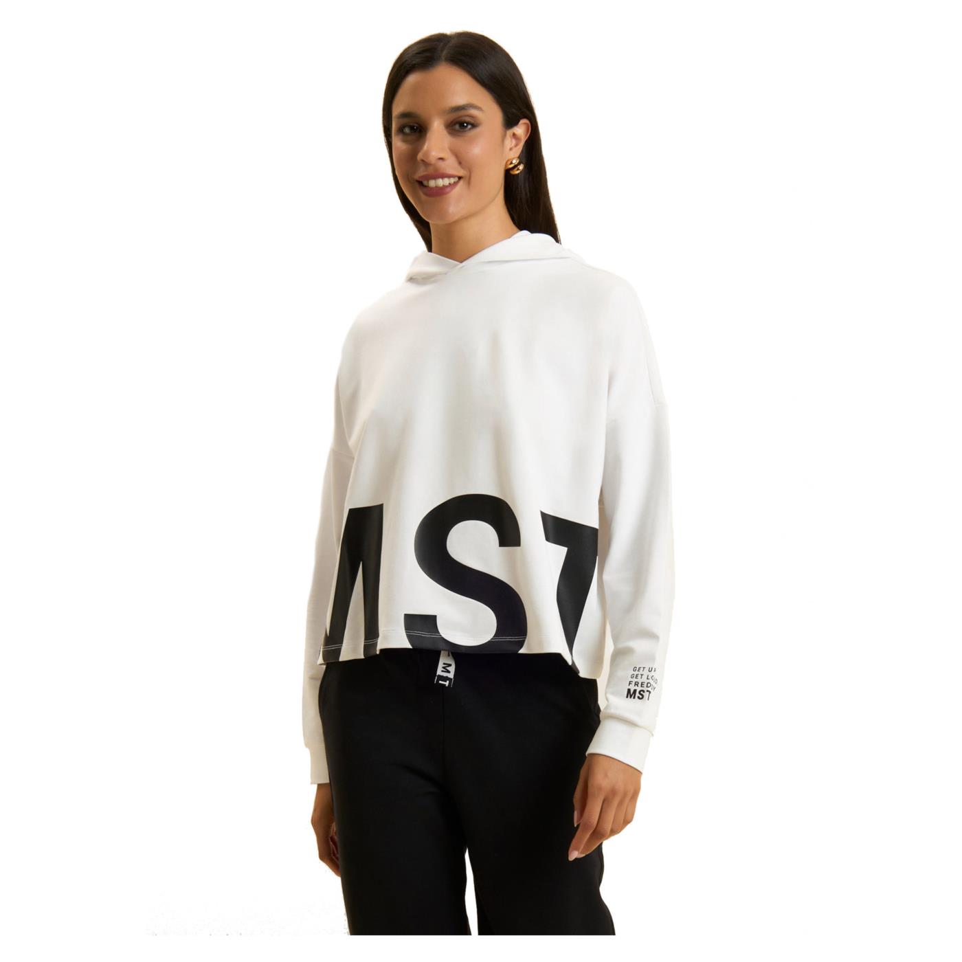 FREDDY MASTER FELPA HOOD CROPPED